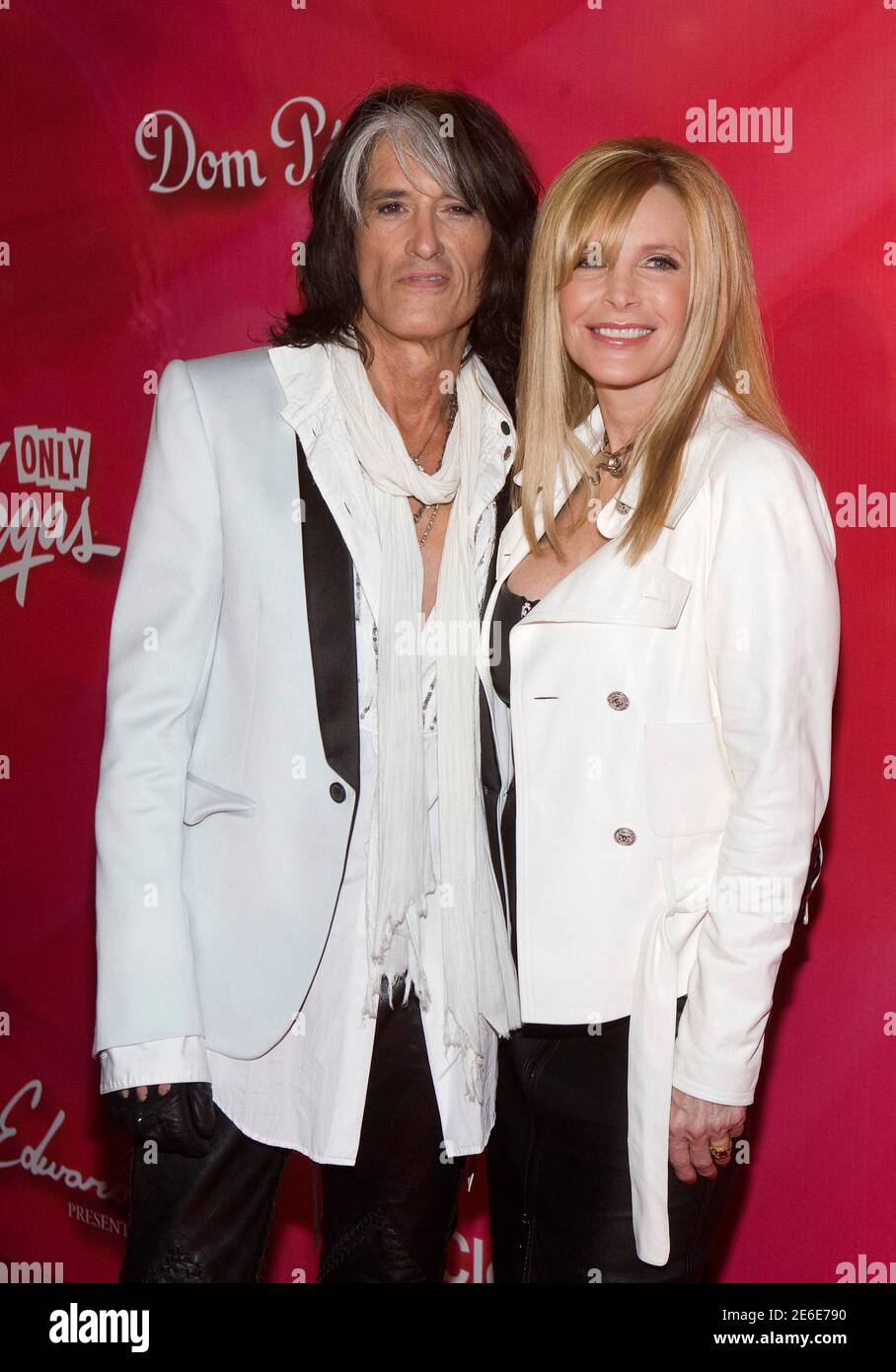 Joe perry with his wife billie hires stock photography and images Alamy
