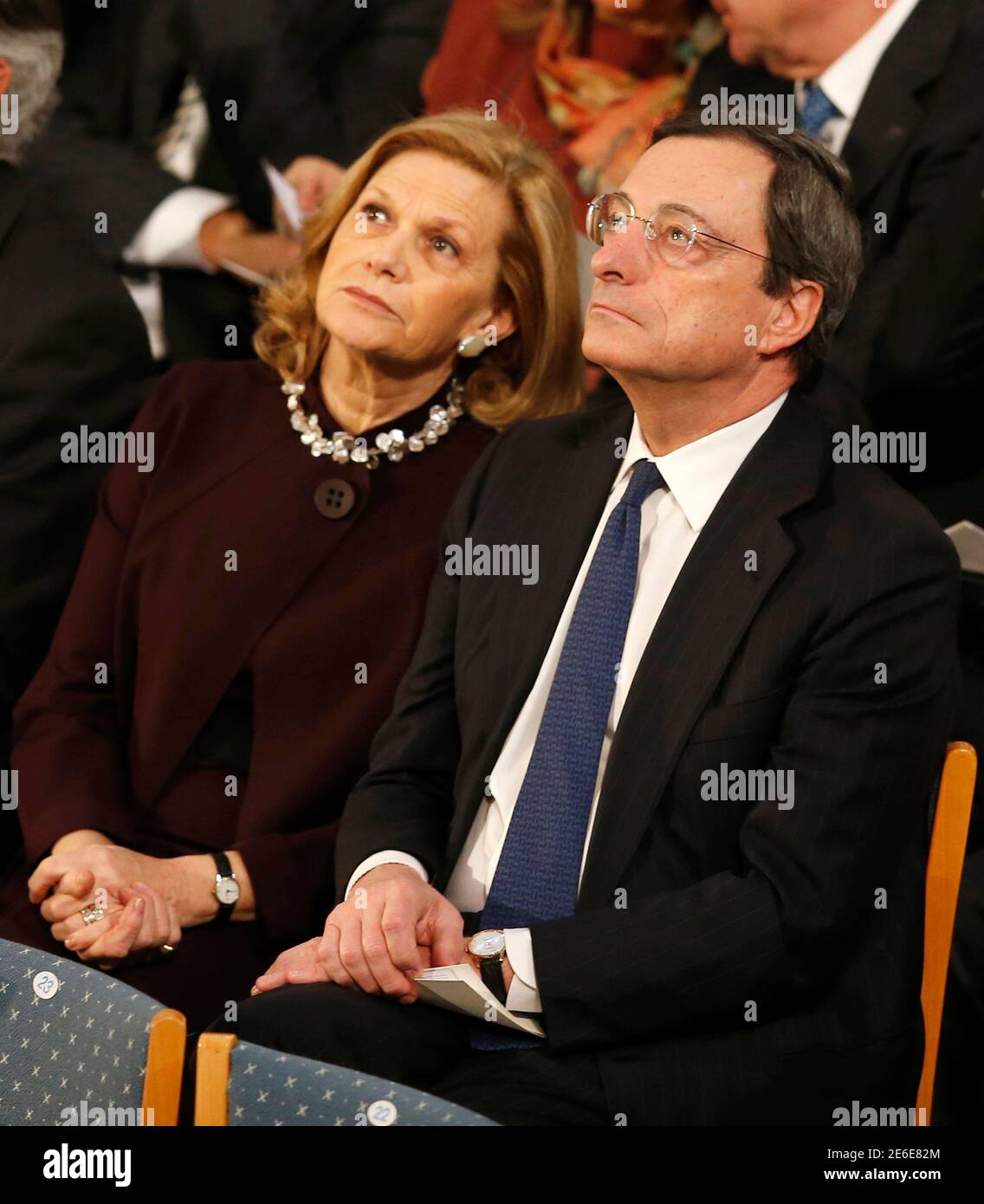 Mario And Serena Draghi High Resolution Stock Photography And Images Alamy