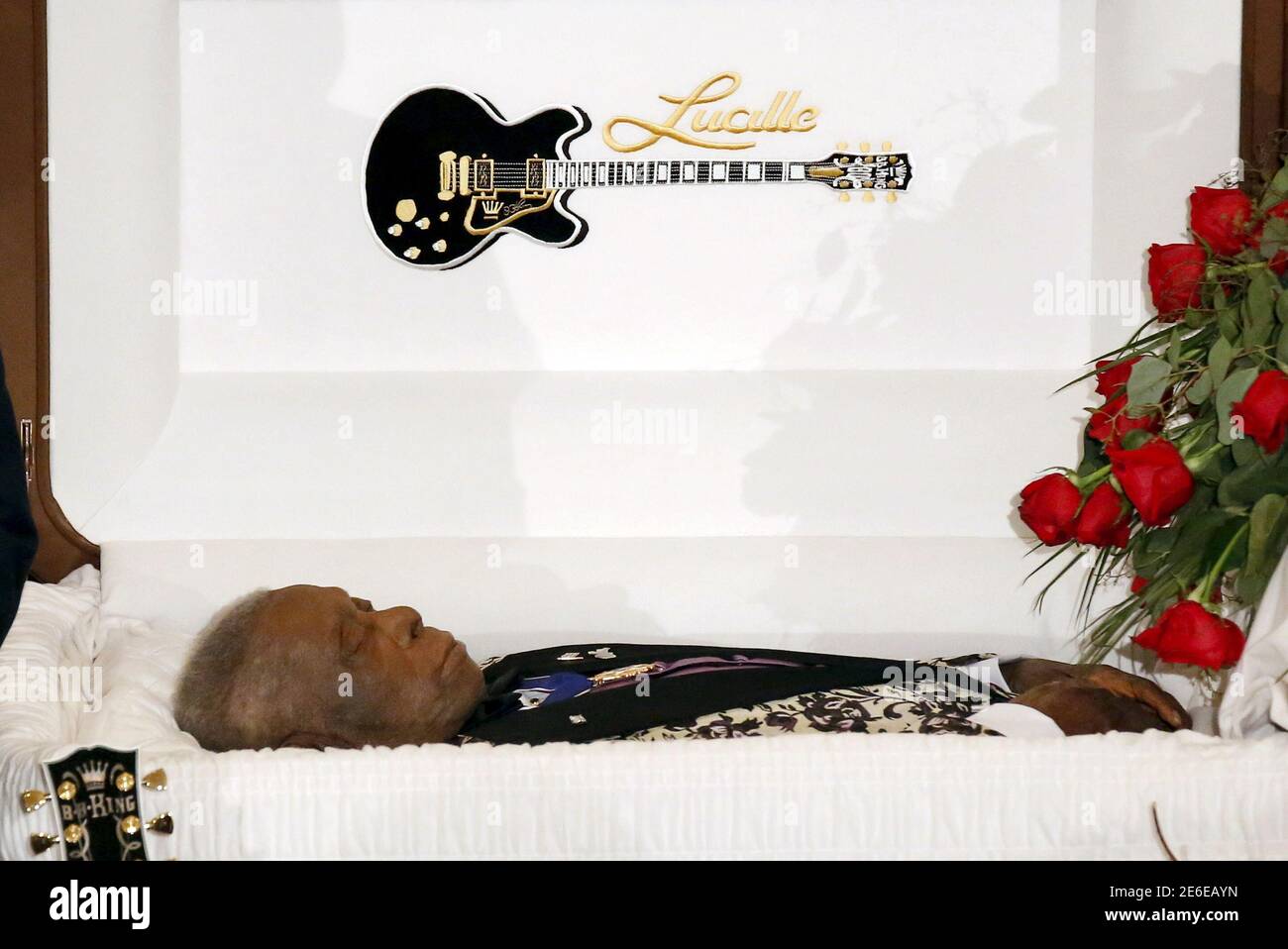 Left Eye Funeral Open Casket