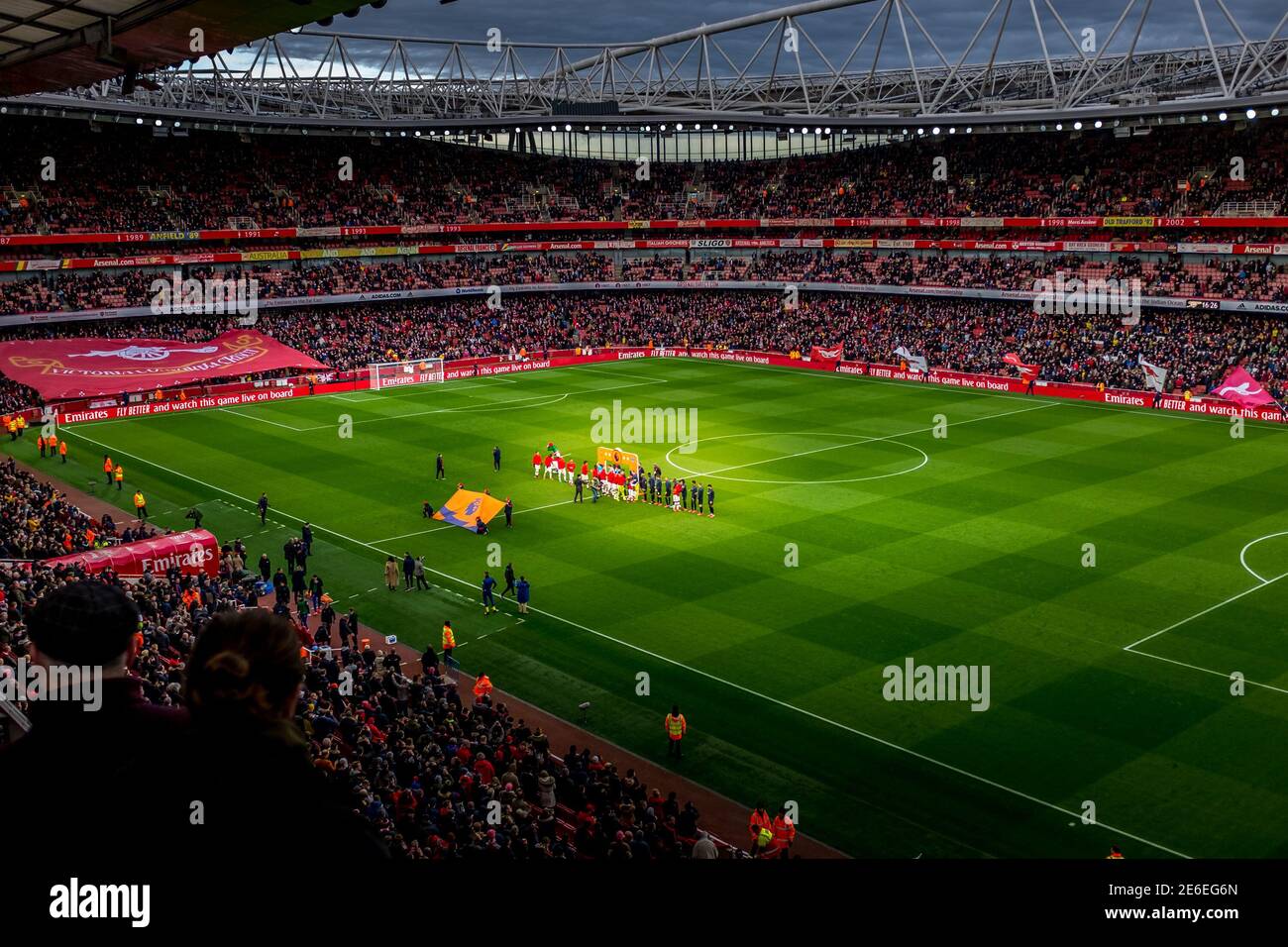 Emirates Stadium, Arsenal Stadium Stock Photo