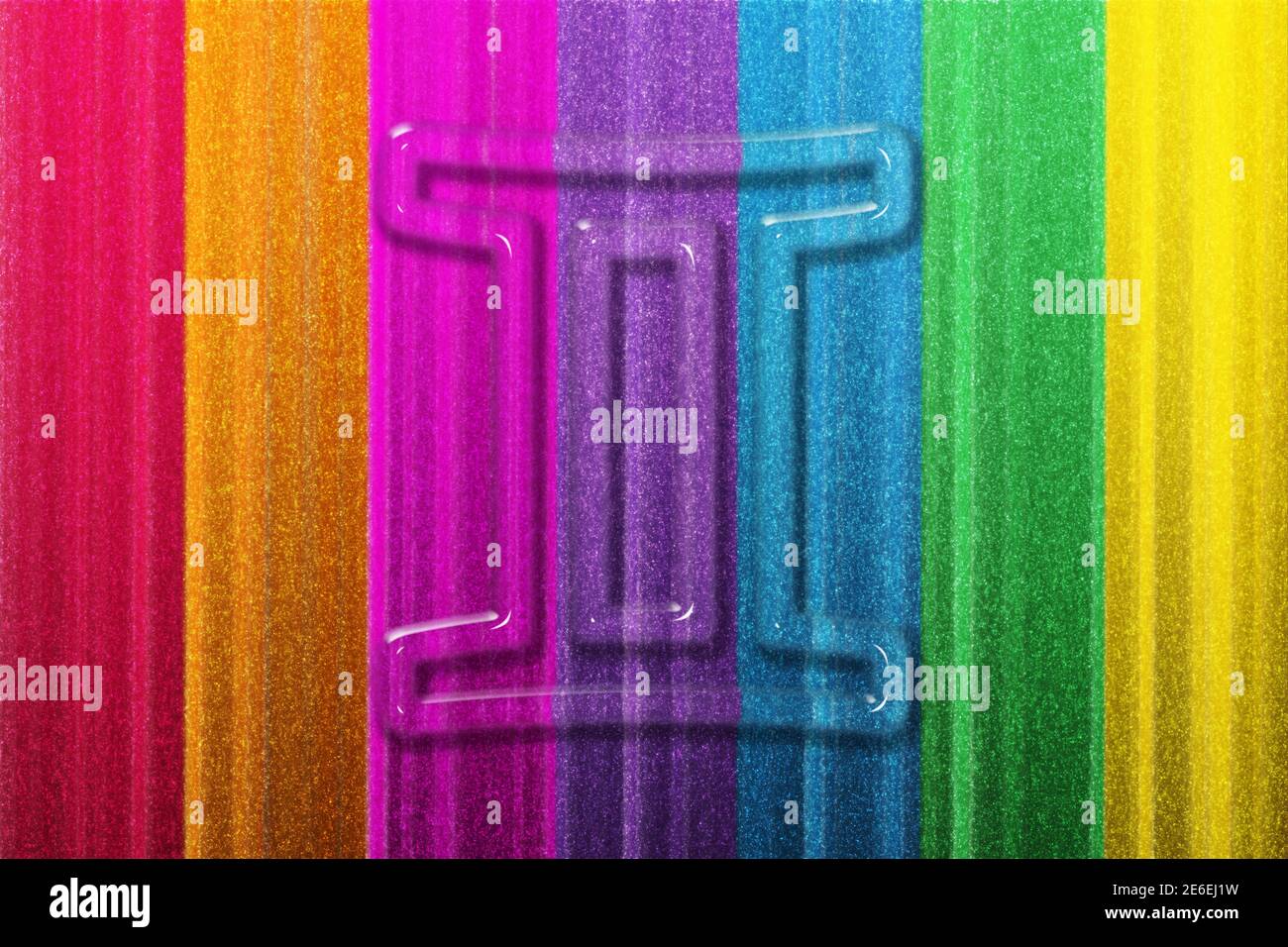 Gemini zodiac sign, Colorful Horoscope, Horoscope Astrology background ...