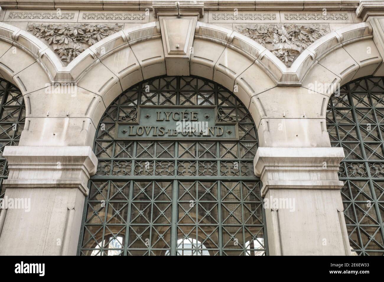 CHAMPAGNE SOCIALISTS LOCATIONS IN PARIS Stock Photo