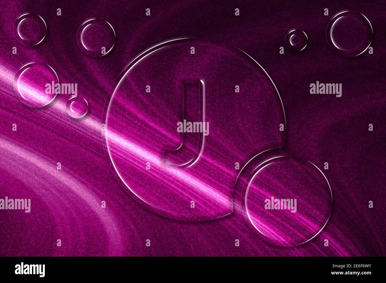 Vitamin J health Symbol, vitamin Concept, Catechol, Flavin, magenta