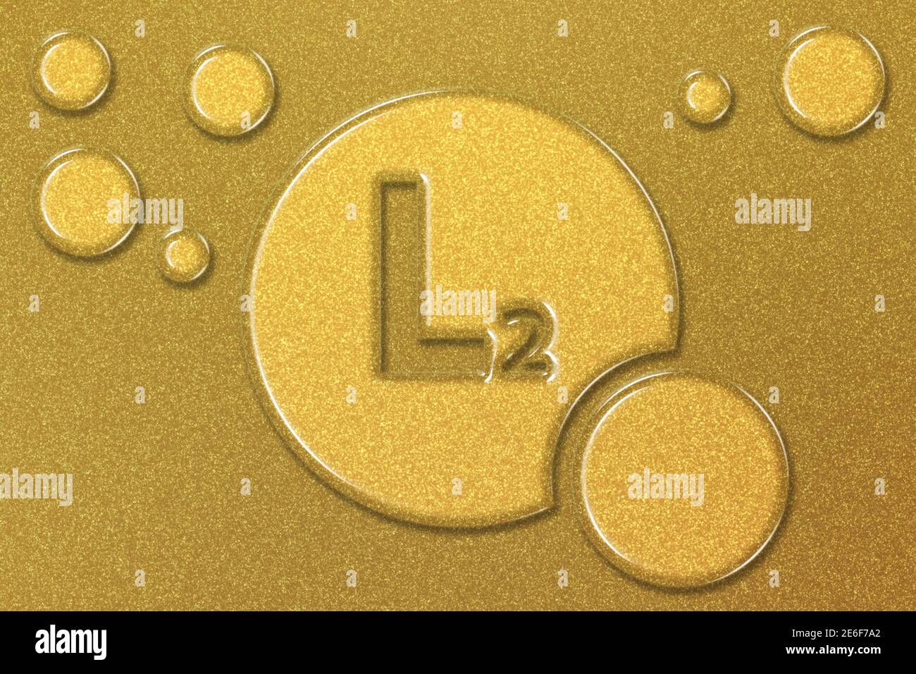Vitamin L2 health Symbol, vitamin Concept, Adenylthiomethylpentose ...