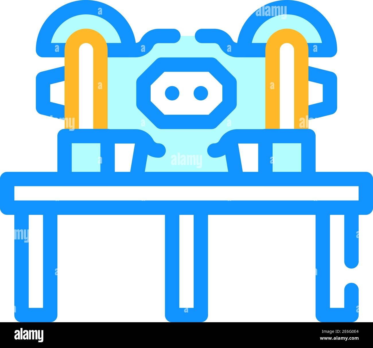 grinding industry machine color icon vector illustration Stock Vector ...