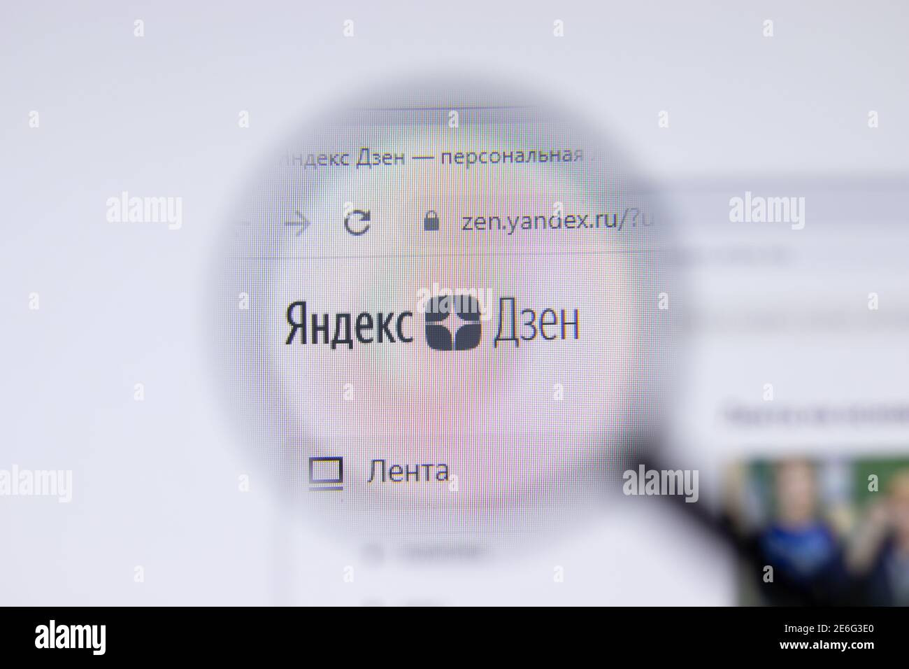 Yandex zen hi-res stock photography and images - Alamy