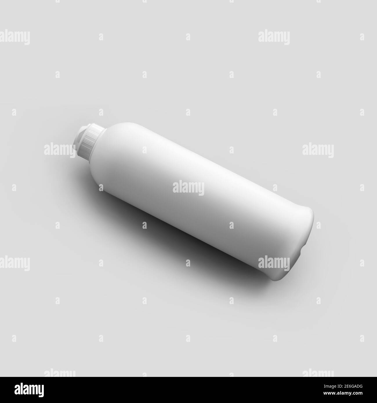 Download Template Of White Plastic Bottle With Flip Top Cap For Detergent Shampoo Cleaning Liquid Isolated On Background Mockup Of A Matte Jar With Soap Ge Stock Photo Alamy