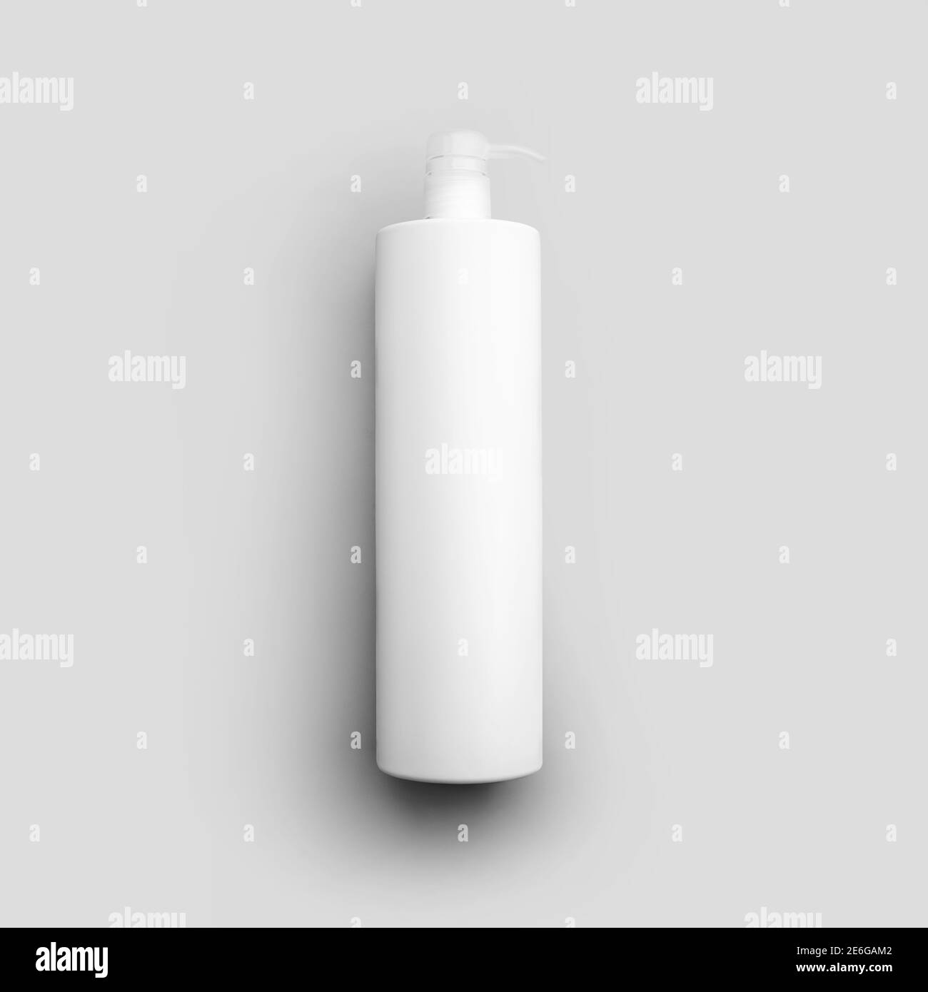 Download Mockup Of A White Plastic Bottle With A Pump For Gel Lotion Isolated On Background For Advertising In A Pharmacy Template Of Tall Matte Jar With A Stock Photo Alamy