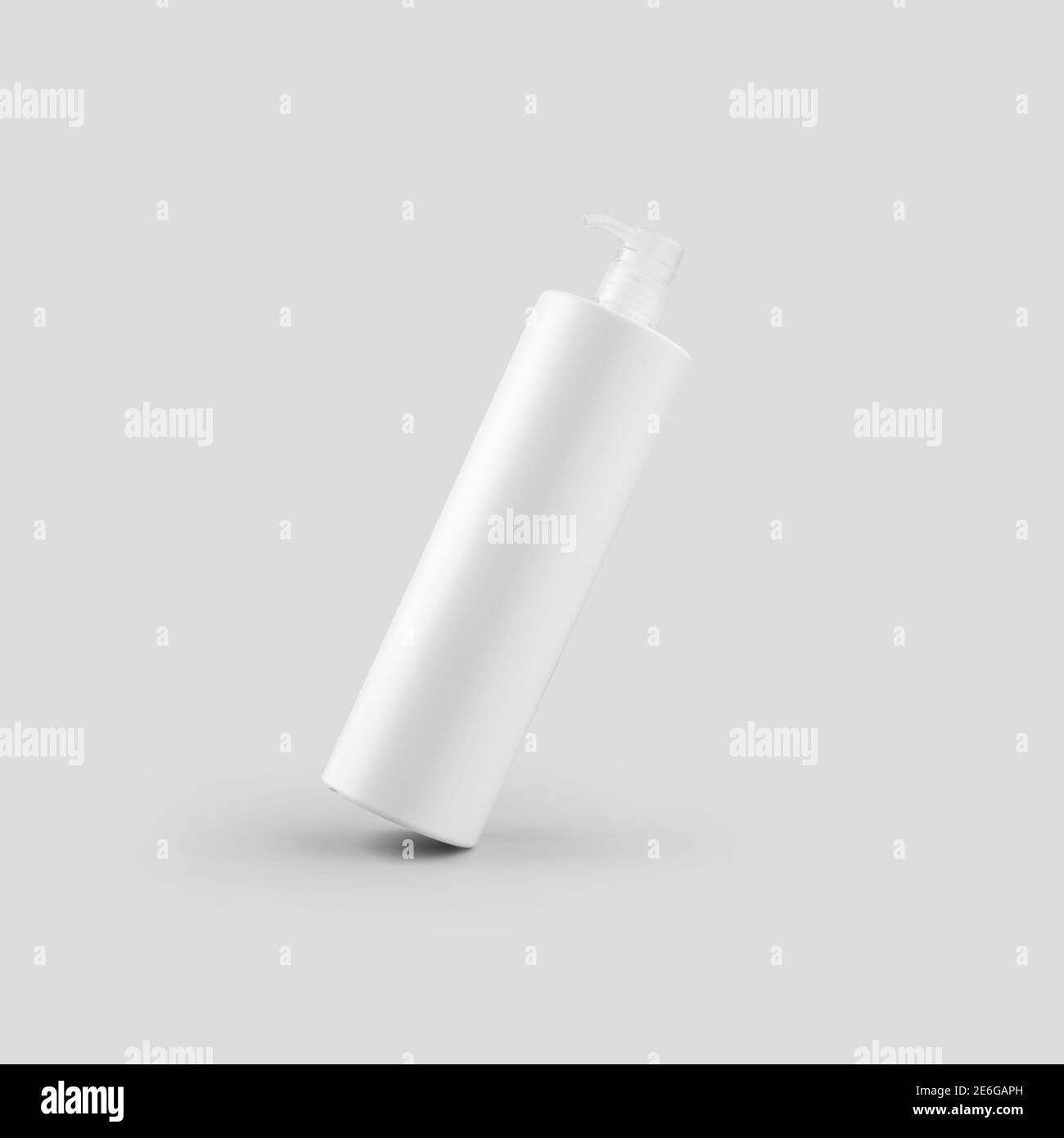 Download Template Of A White Plastic Bottle With A Dispenser Container For Cream Gel Soap For Design Presentation Mockup Of Matte Jar With Pump Isolated Stock Photo Alamy