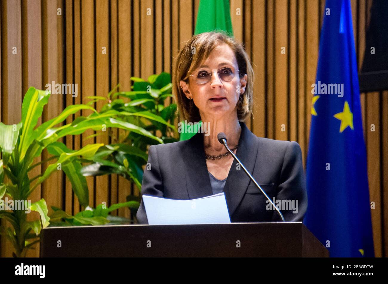 Photo Archive Italy 29th Jan 21 Inauguration Of The New Academic Year Of The State University In The Photo Marta Cartabia Milan 02 04 Carlo Cozzoli Ps The Photo Can Be Used