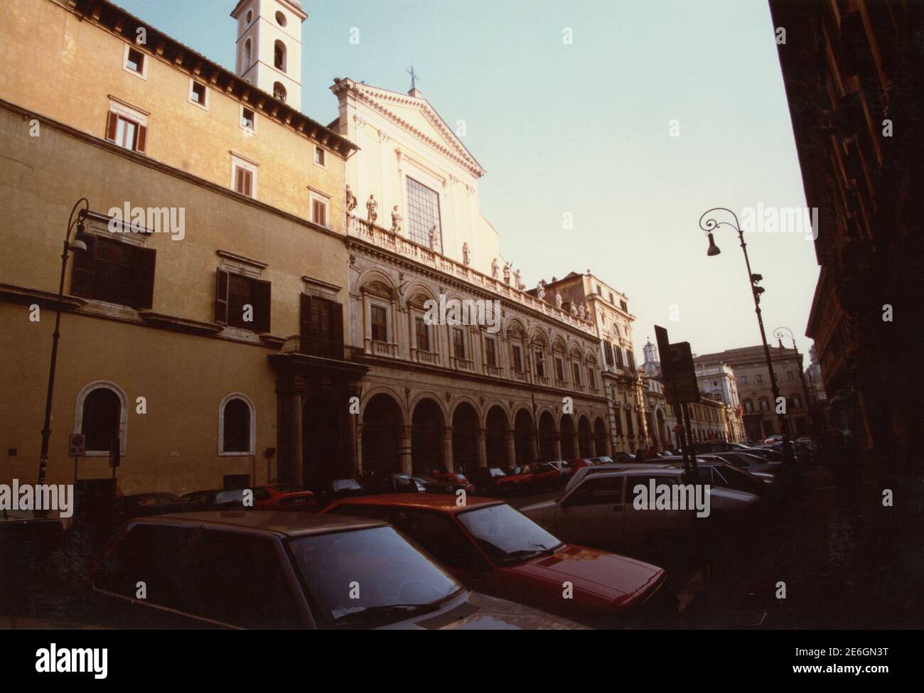 Santi Apostoli church, Rome, Italy 1990s Stock Photo