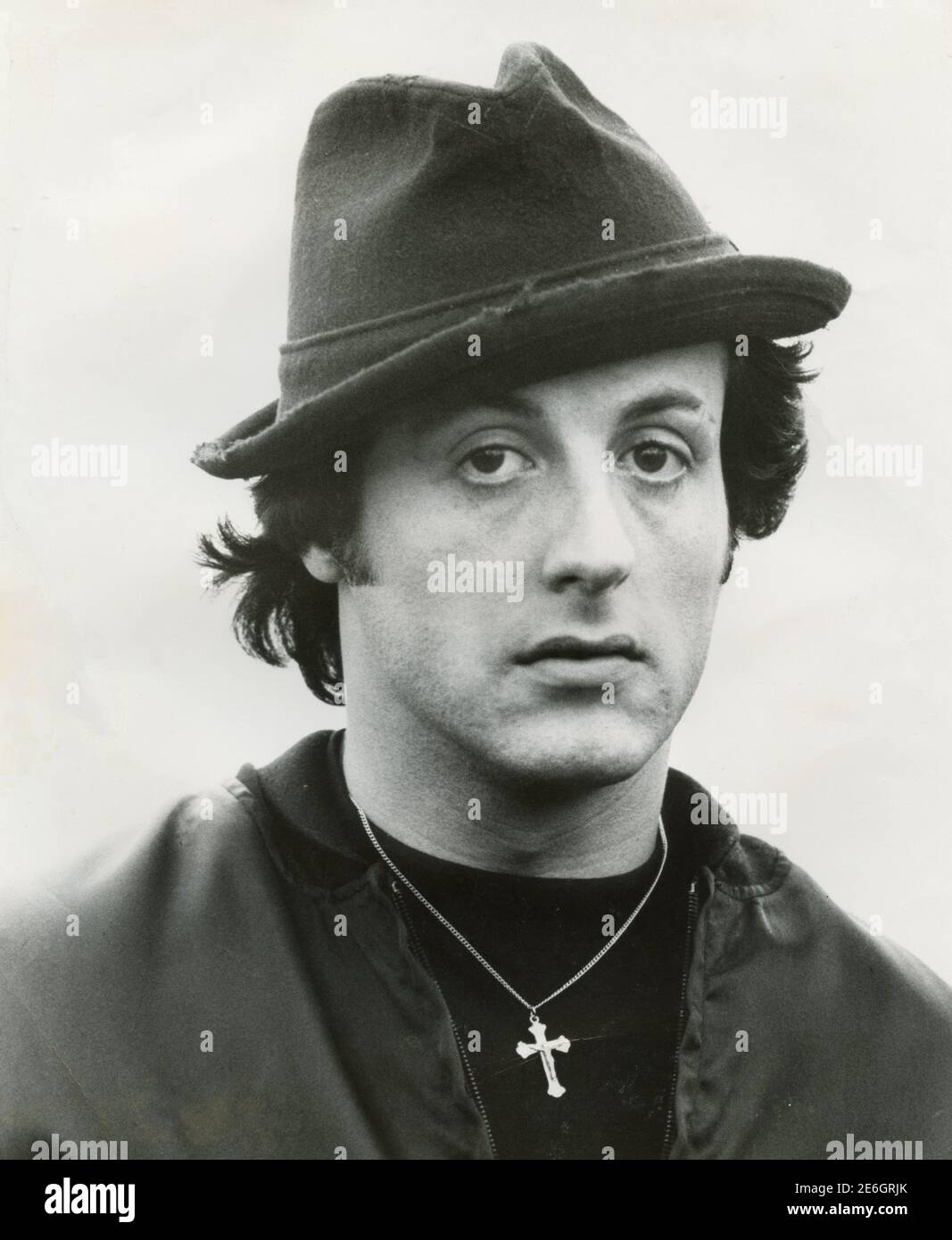 American film actor Sylvester Stallone plays Rocky Balboa in Rocky II, USA 1979 Stock Photo