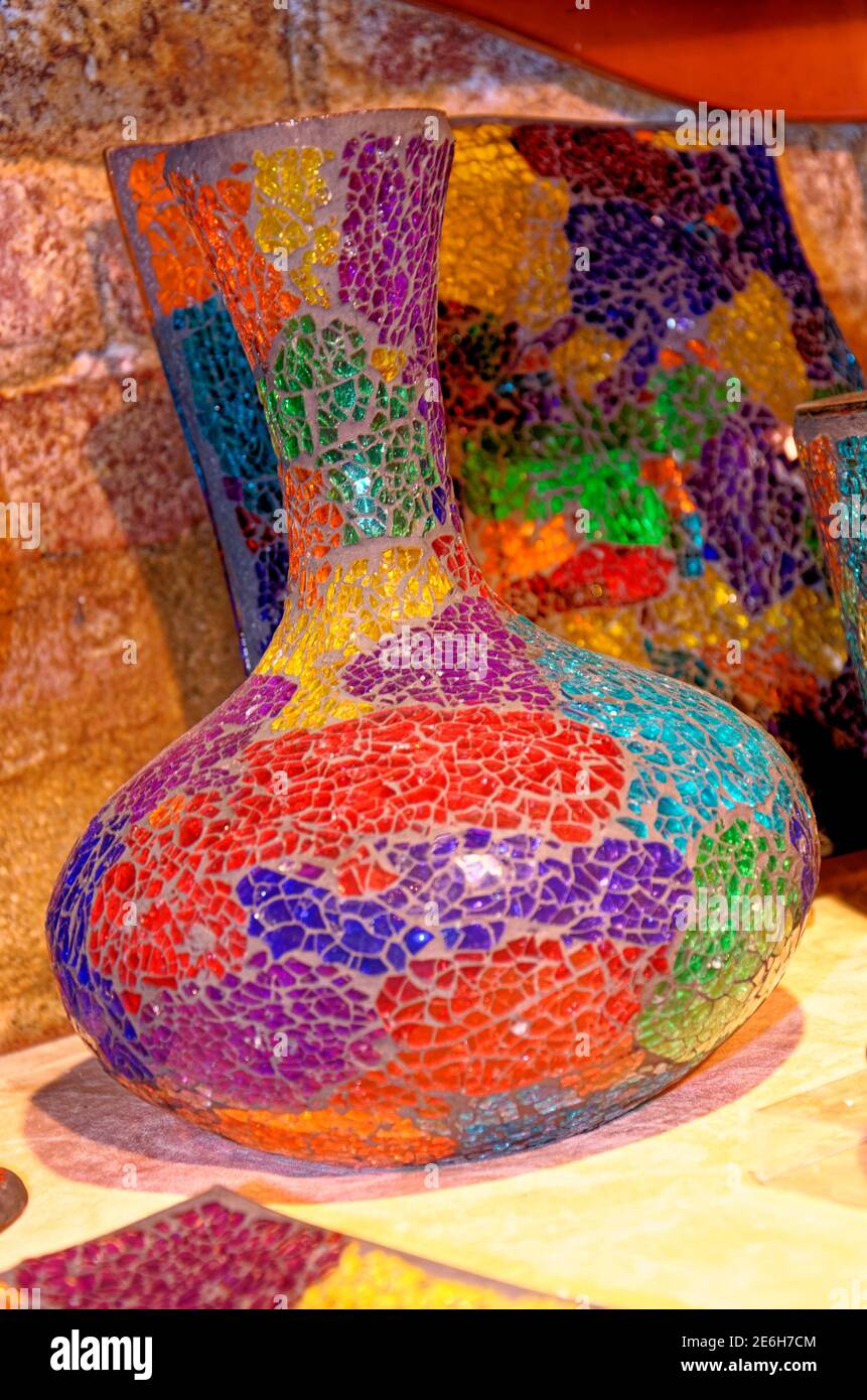 Display Of Souvenir in Barcelona, Spain Sale Tourist Souvenirs 30th