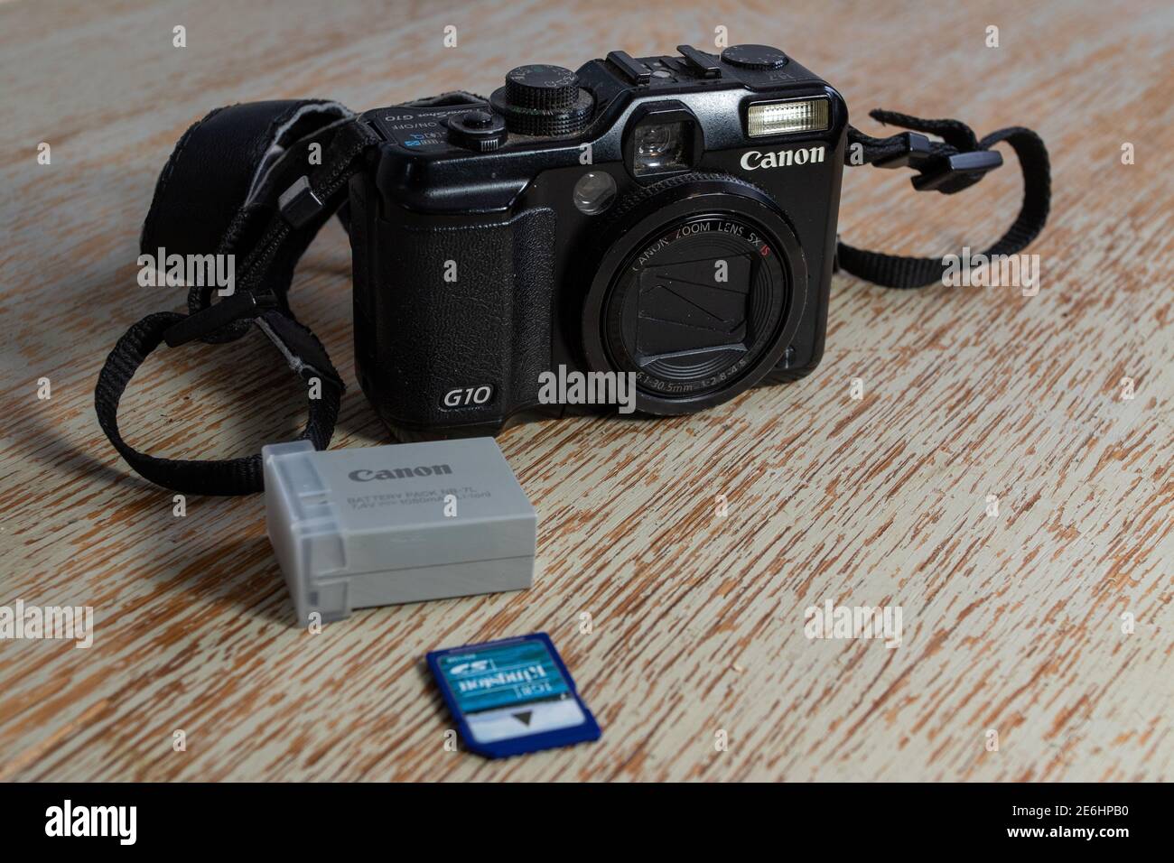 The Canon PowerShot G10 compact camera Stock Photo