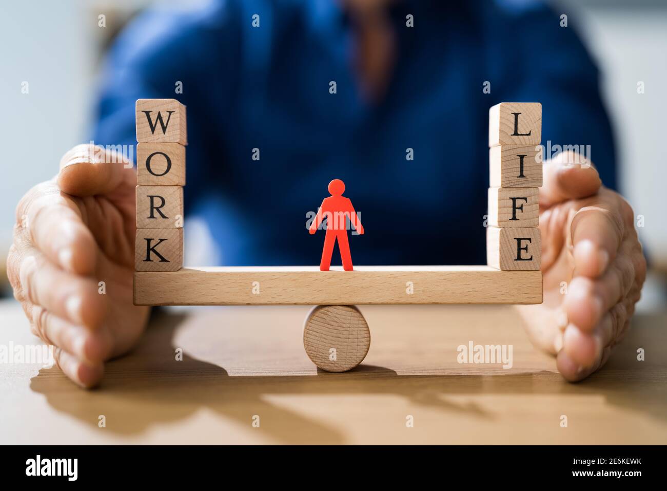 Work Life Balance Choice And Protection Concept Stock Photo - Alamy