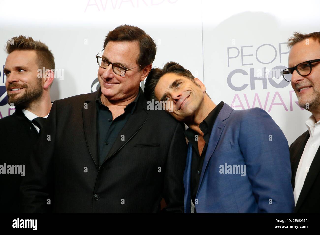Bob saget john stamos dave coulier hires stock photography and images