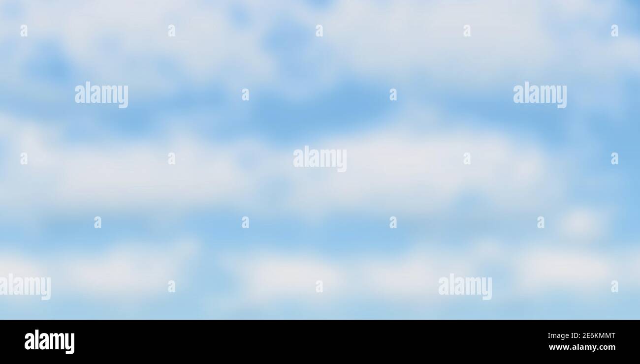 blue sky background with fluffy clouds vector illustration EPS10 Stock ...