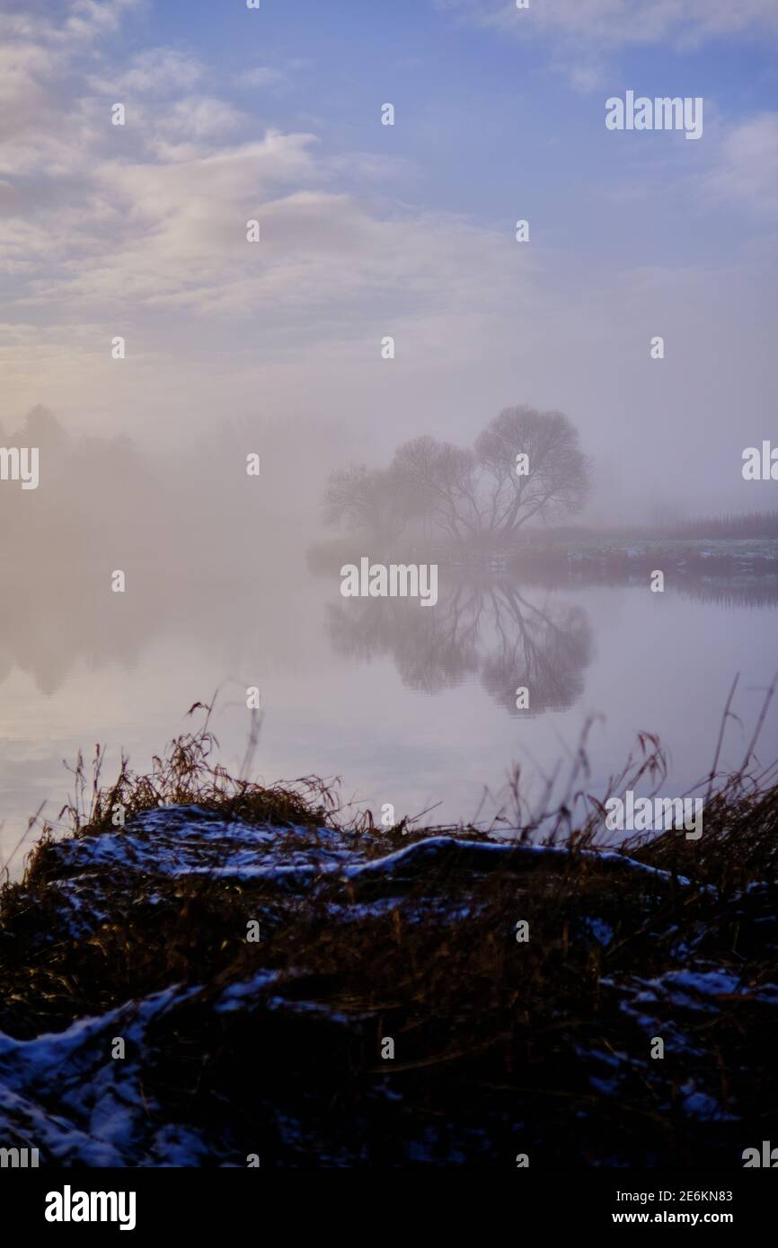 Lovely day in the heart of scotland, Stirling, The gateway to the highlands. Stock Photo