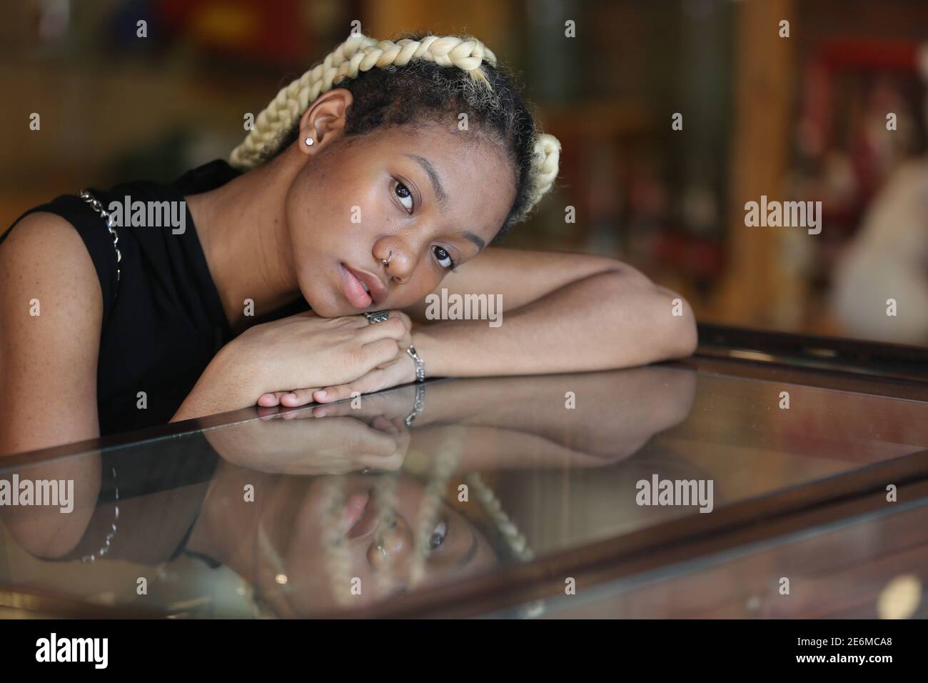 African american friends young hi-res stock photography and images - Alamy