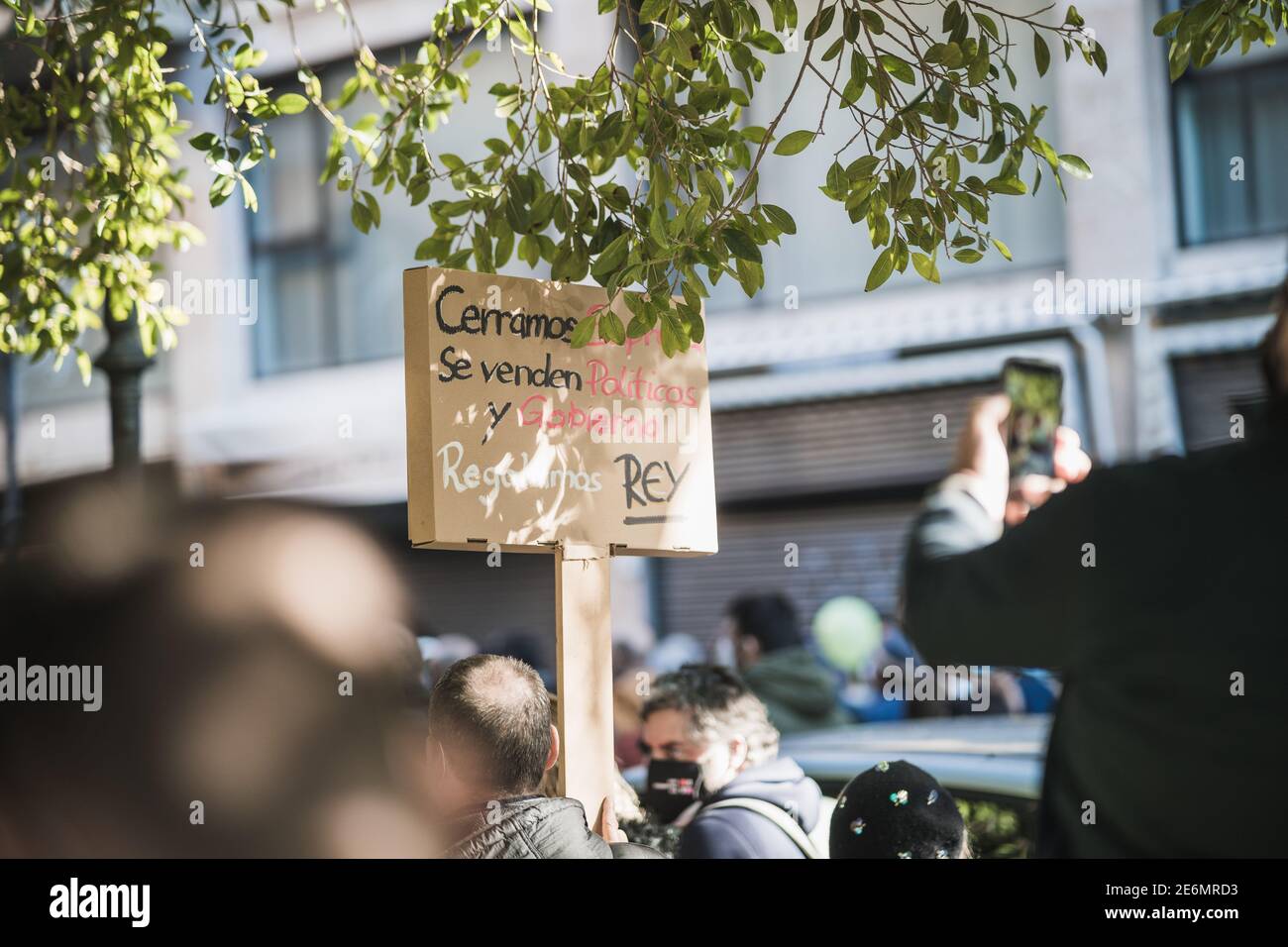 people demonstrating in the streets Stock Photo - Alamy