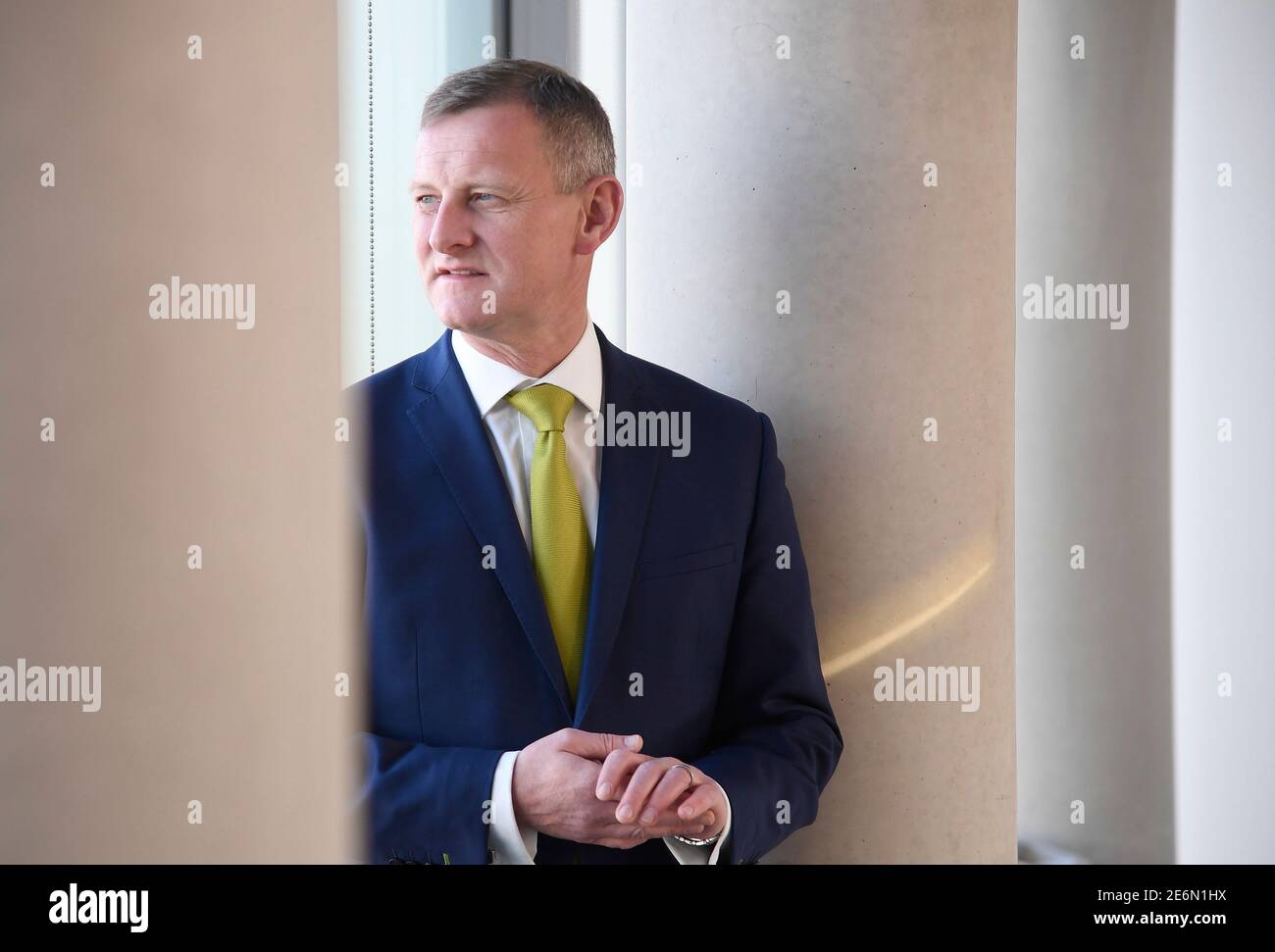 Steve Rowe, CEO of Marks and Spencer, poses for a photograph at the