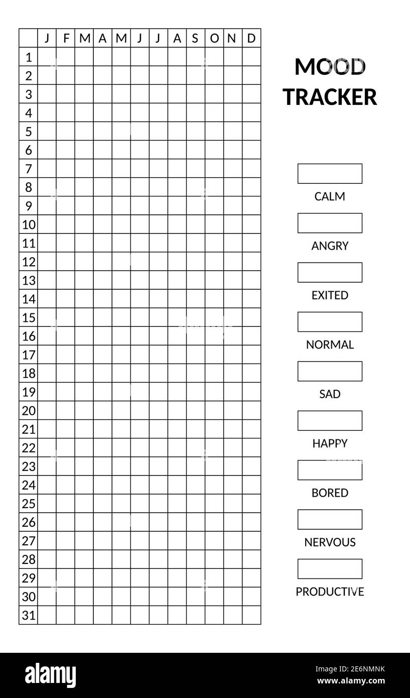 Vertical Layout Printable 2022 MONTHLY LAYOUT Bullet Journal Essential Month by Month Calendar