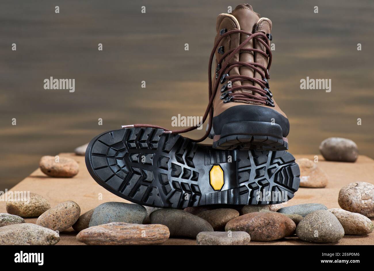 Pair of walking boots hi-res stock photography and images - Alamy