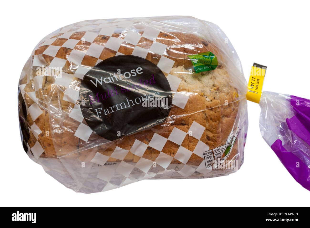 Waitrose multiseed farmhouse loaf hires stock photography and images
