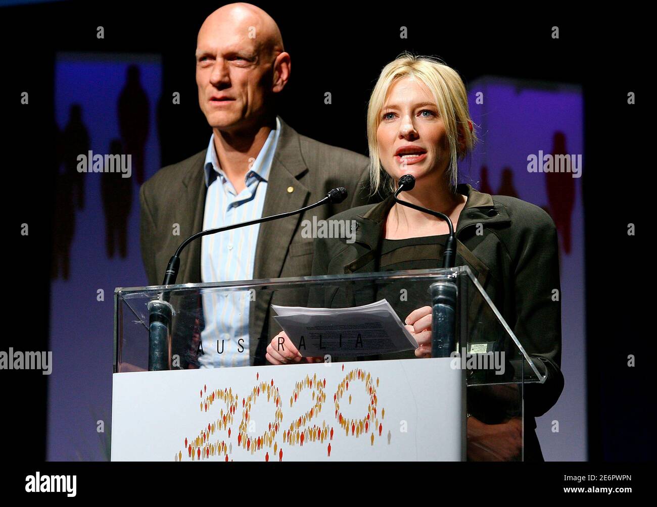 picture Peter Garrett Daughters https www alamy com actress cate blanchett r addresses the closing ceremony of australia 2020 summit next to environment minister peter garrett in canberra april 20 2008 a healing fund and constitutional recognition of aborigines and a push for australia to sever ties with britains monarchy led ideas on sunday from the summit of the countrys top 1000 minds reutersmark nolanpool australia image400029581 html