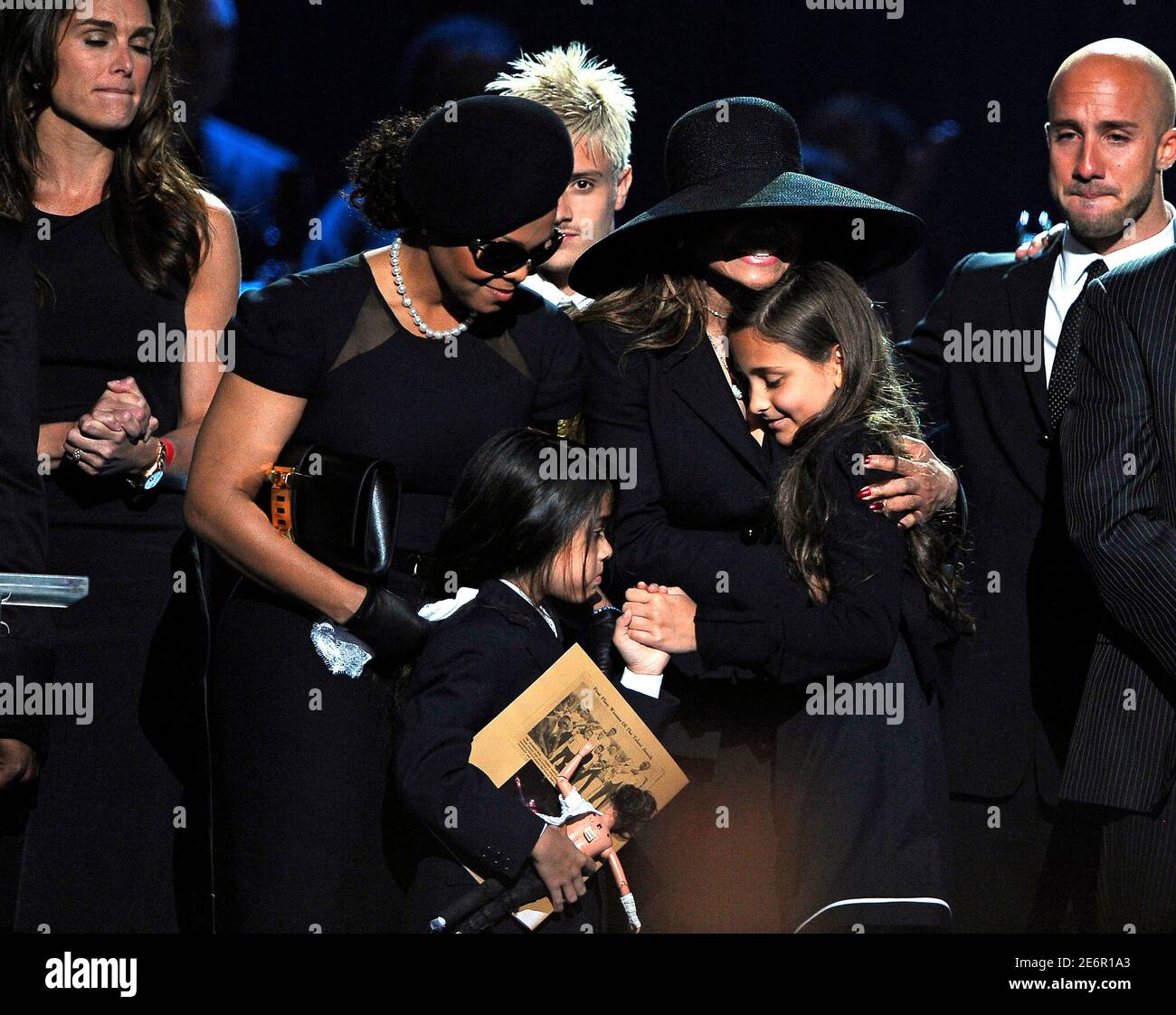 Michael jacksons sisters jackson High Resolution Stock