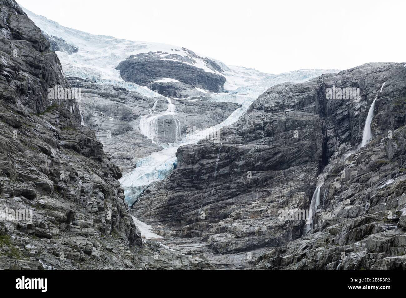 Hiking to the Jostedalsbreen Glacier in the Jostedalsbreen National