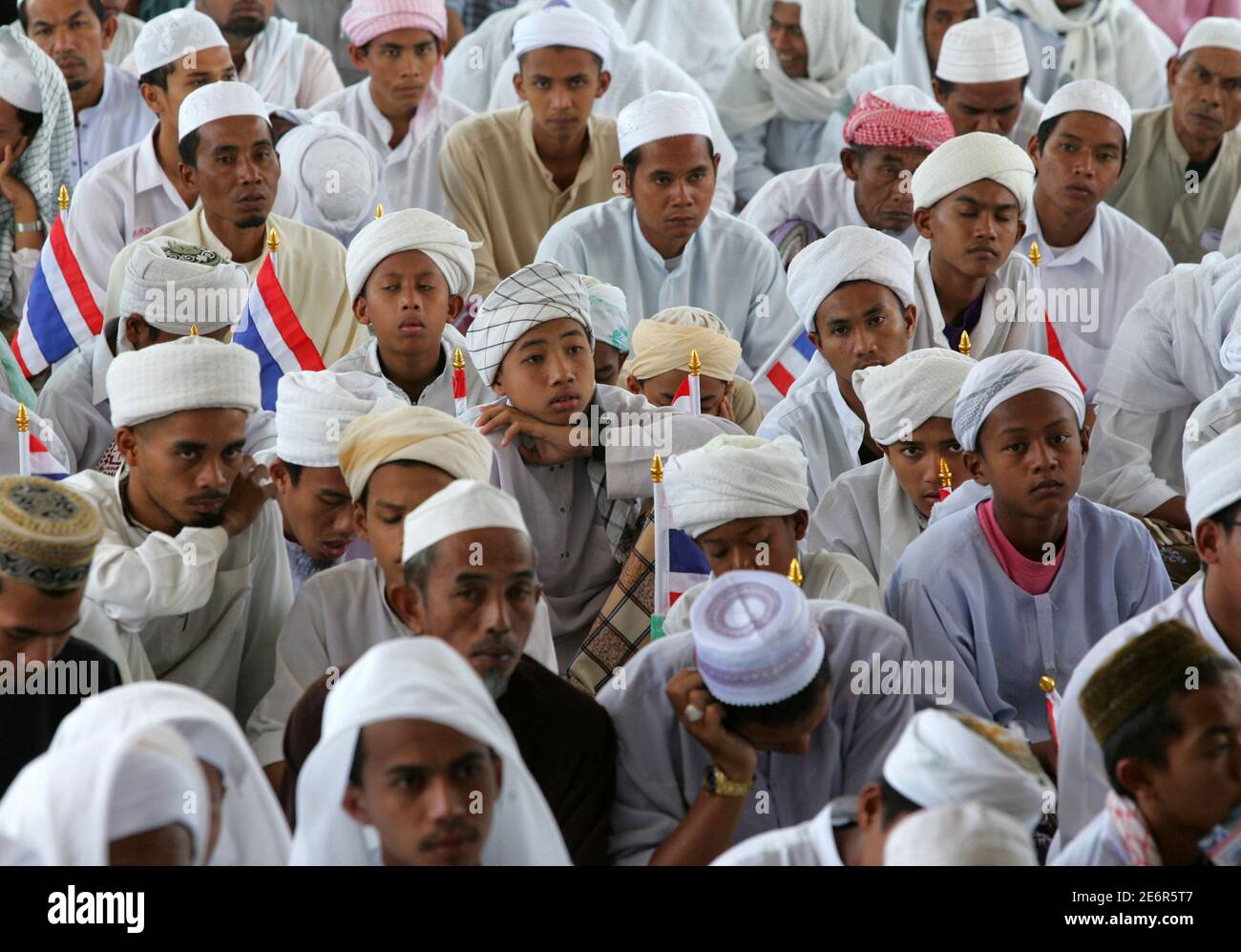 Thais Of Ethnic Malay Descent Listen To A Speech During A Peace Gathering In The Troubled Southern Town Of Yala September 16 2006 The Government Of Overwhelmingly Buddhist Thailand Has Tried Many