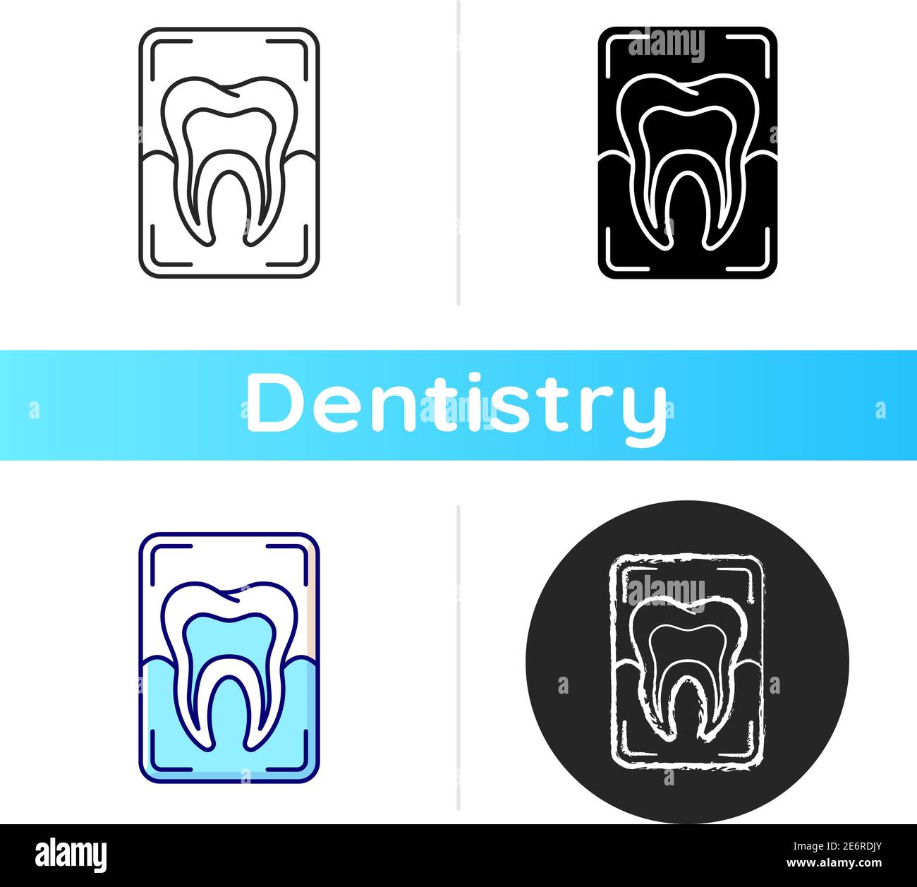 Dental xray icon Stock Vector Image & Art Alamy