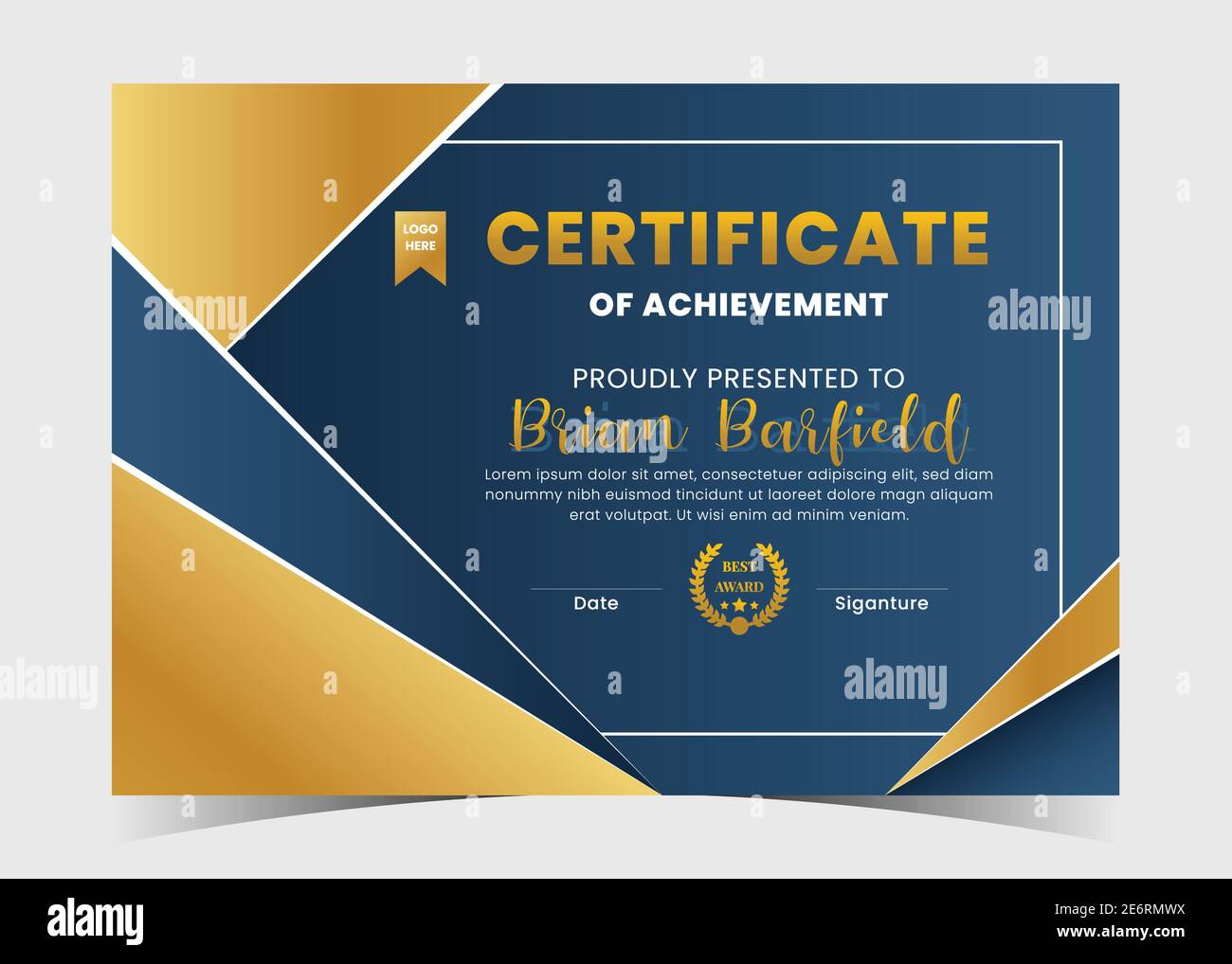 modern certificate template, business certificates, multipurpose Throughout Update Certificates That Use Certificate Templates