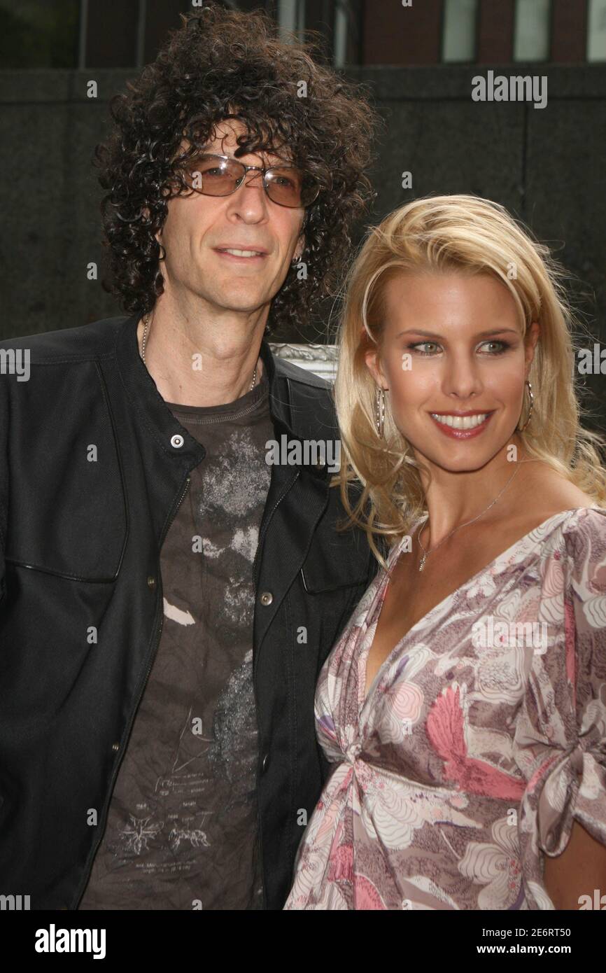 Howard Stern & Beth Ostrosky 5-22-2007, Photo By John Barrett/PHOTOlink Stock Photo