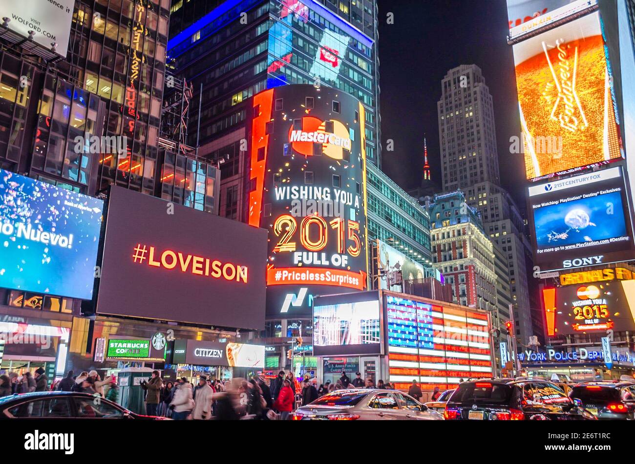 New york city advertisements hires stock photography and images Alamy