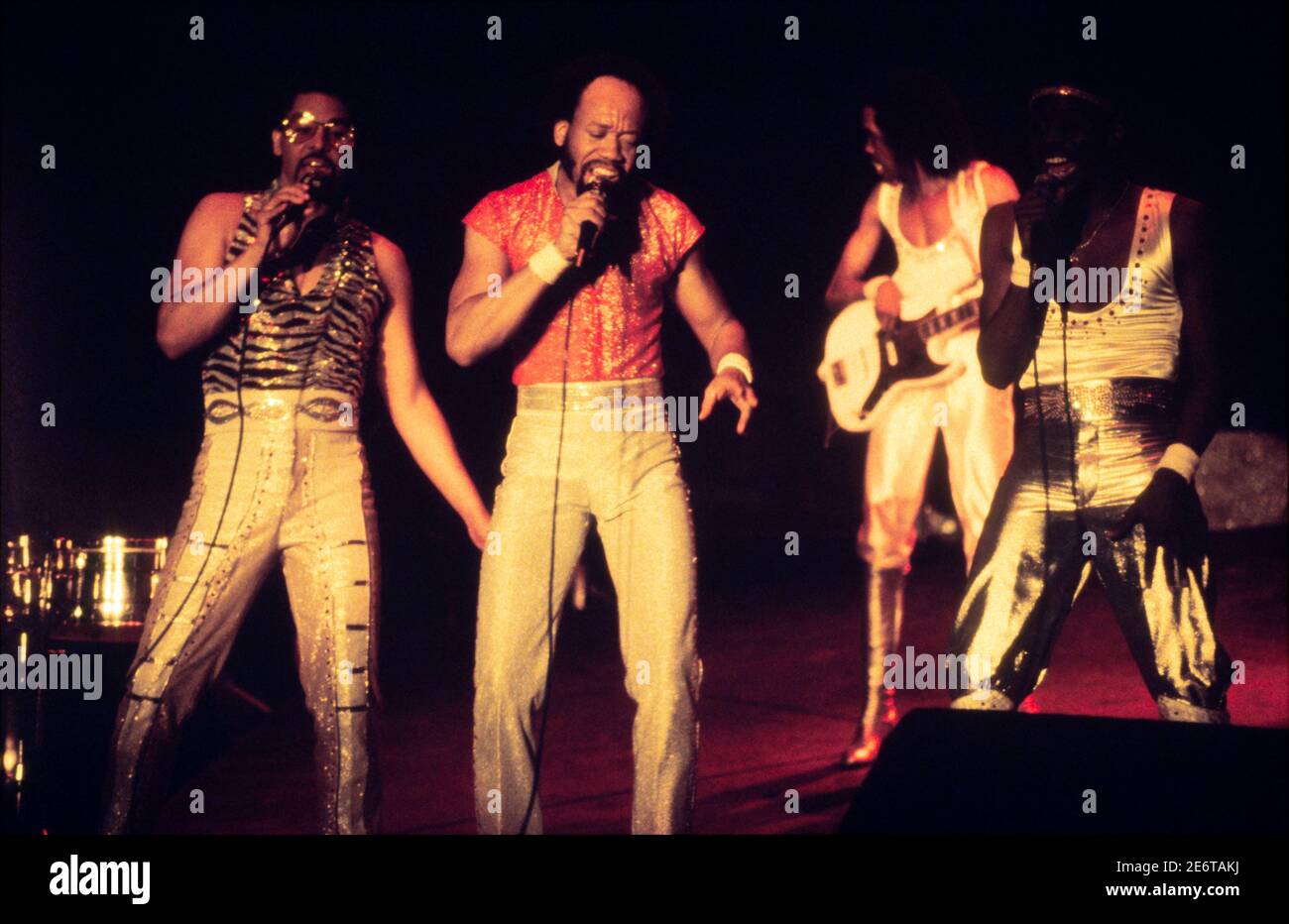 ROTTERDAM, THE NETHERLANDS - FEB 26, 1982: Earth, wind and