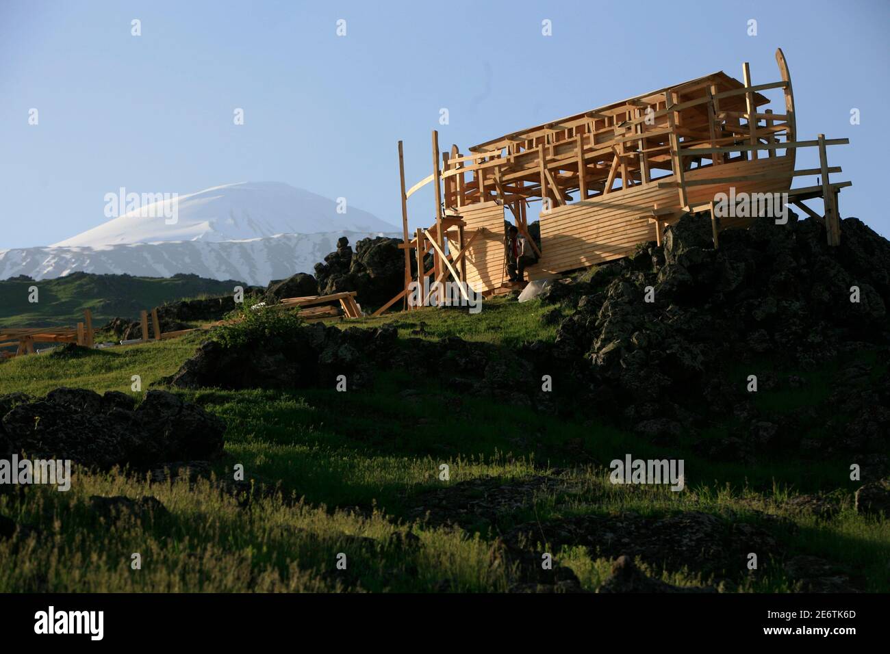 Noah's Ark On The Mount Ararat High Resolution Stock Photography and ...
