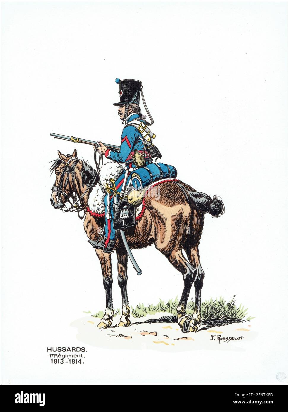 Историческая форма военного француза 1814