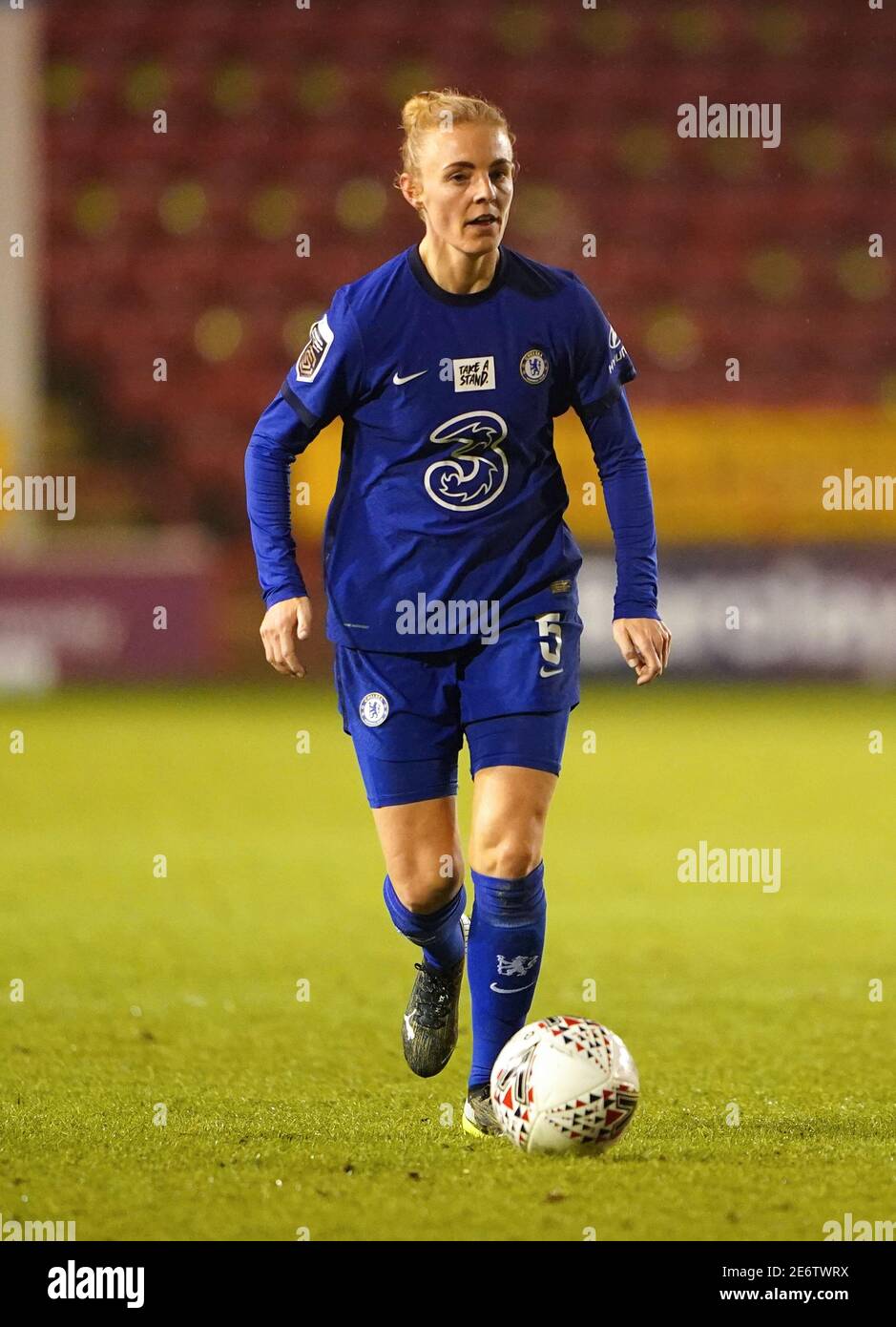 Chelsea's Sophie Ingle during the FA Women's Super League match at Banks's Stadium, Walsall. Picture date: Wednesday January 27, 2021. Stock Photo