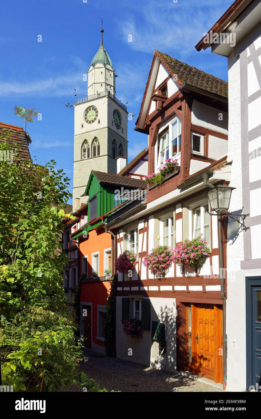 Germany, Baden Wurttemberg, Lake Constance (Bodensee), Uberlingen, Old