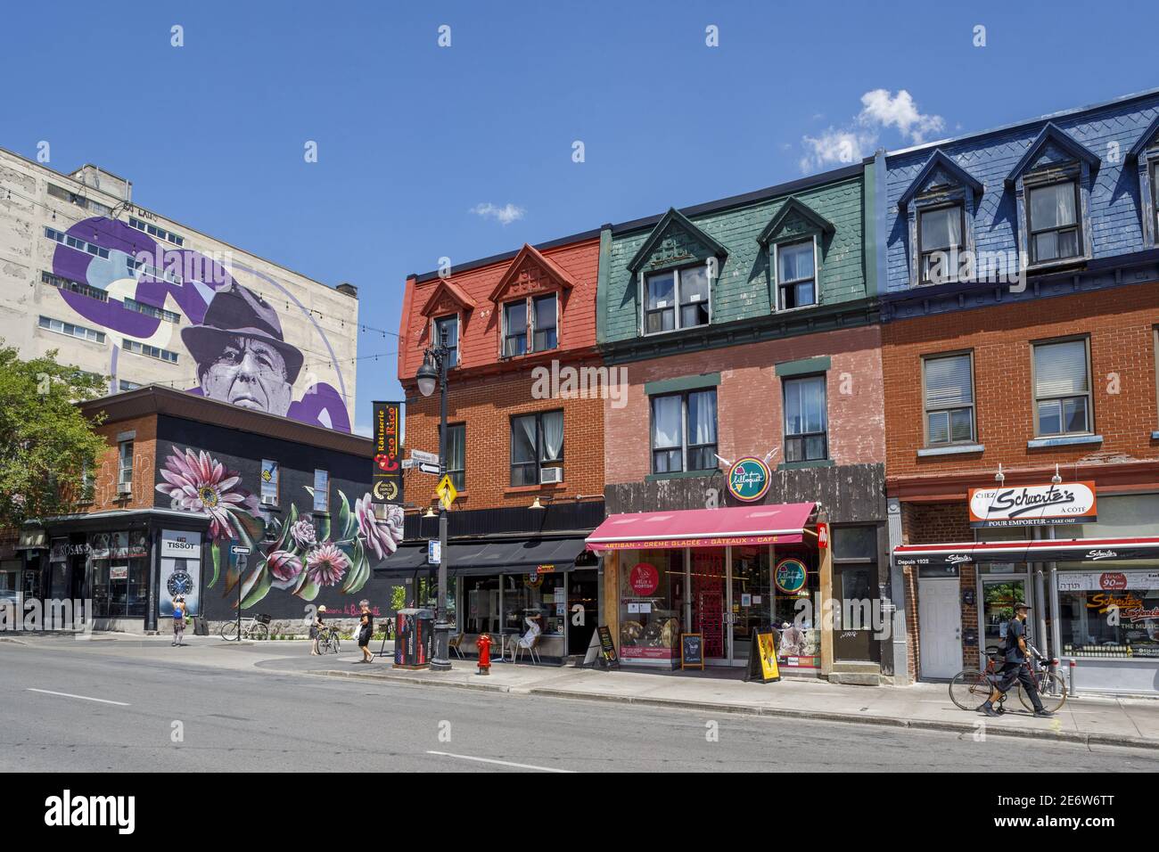 Saint laurent street montreal hires stock photography and images Alamy