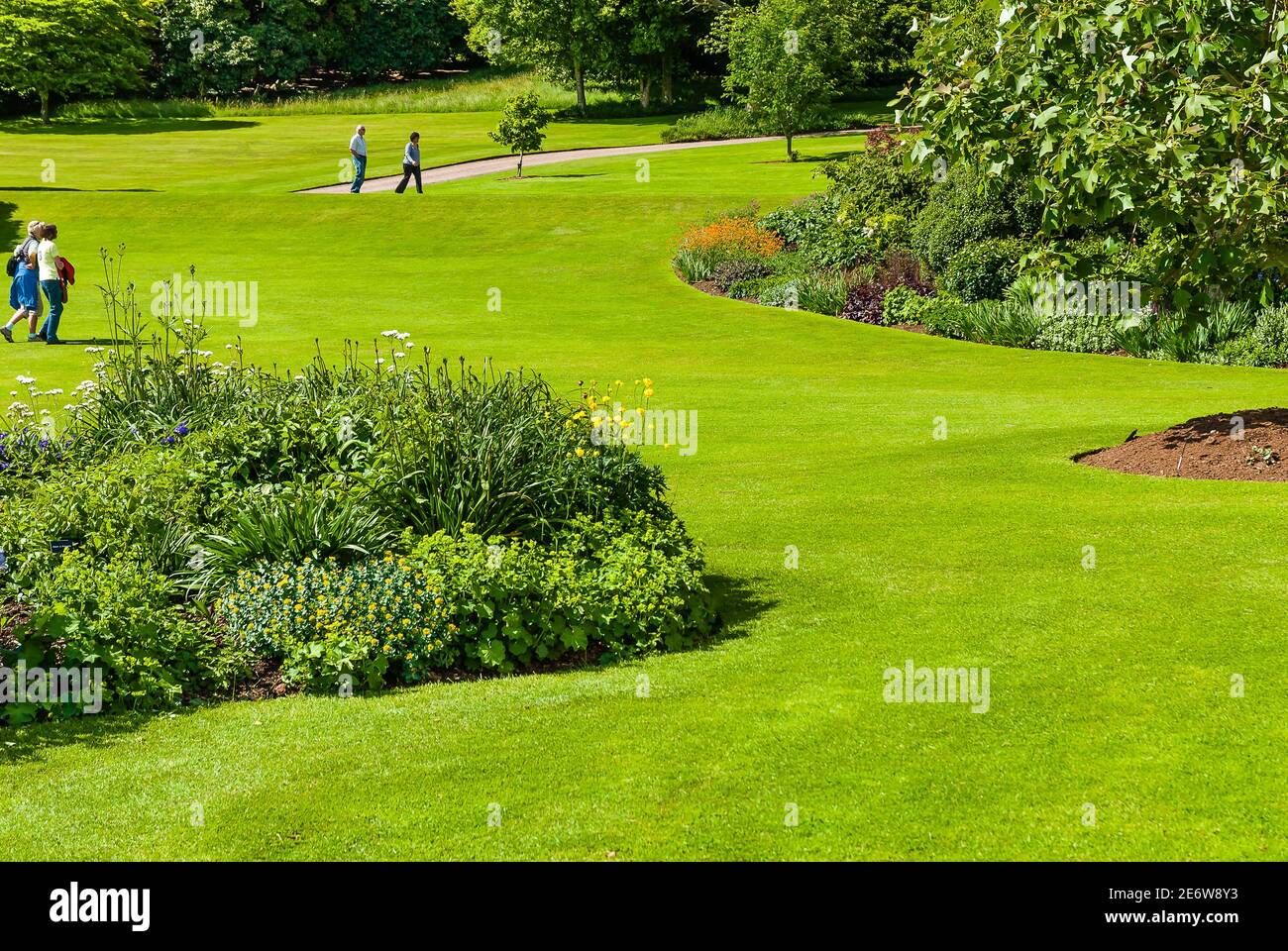 Killerton House and Gardens in Devon. Stock Photo