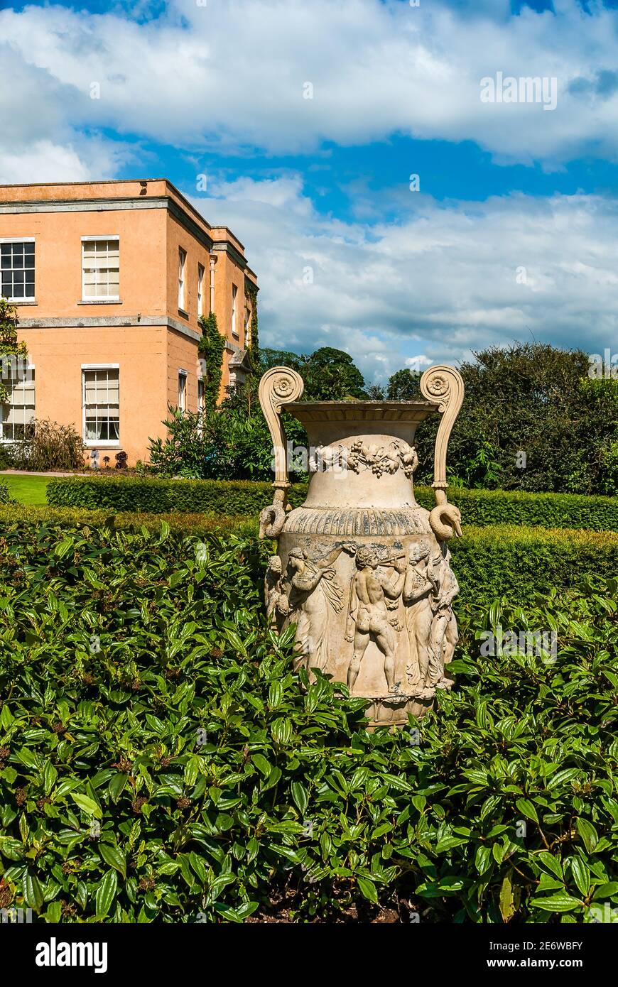 Killerton House and Gardens in Devon. Stock Photo