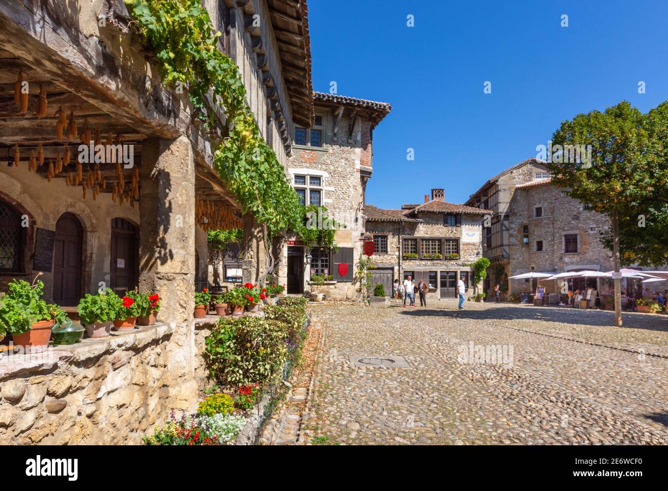 France, Ain, P?rouges, medieval city, labeled Les Plus Beaux Villages ...