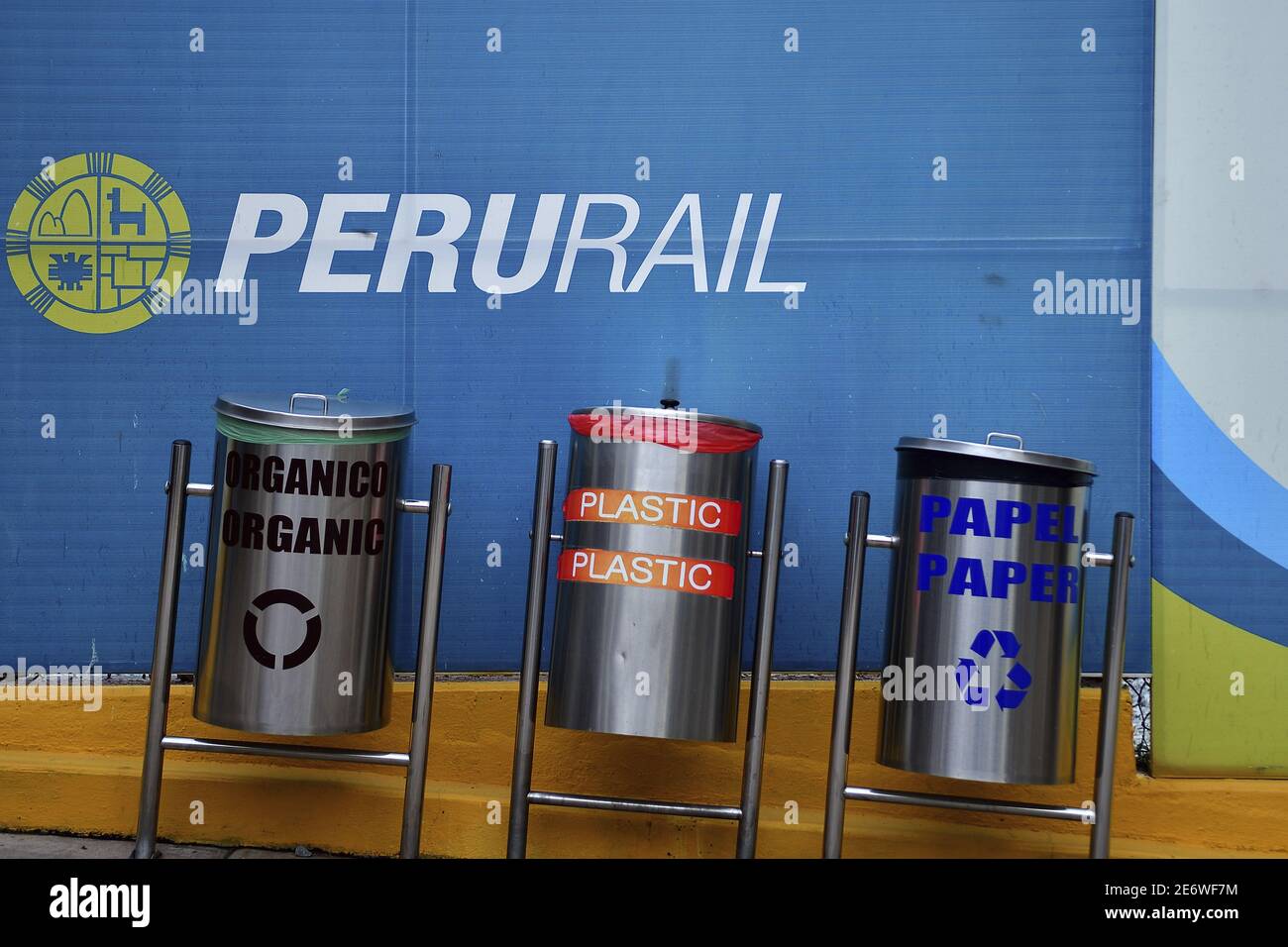 Peru trash can hires stock photography and images Alamy