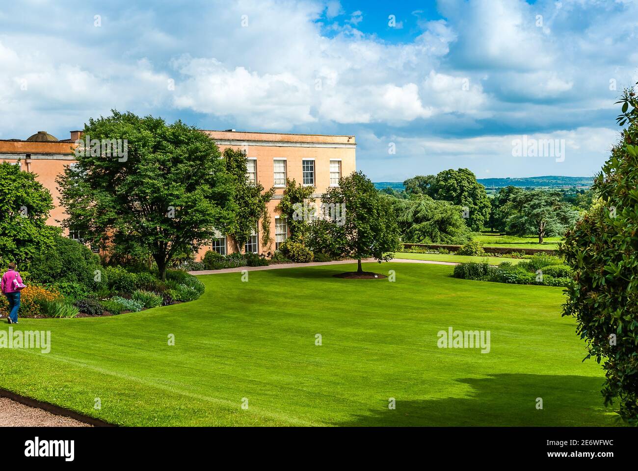 Killerton House and Gardens in Devon. Stock Photo