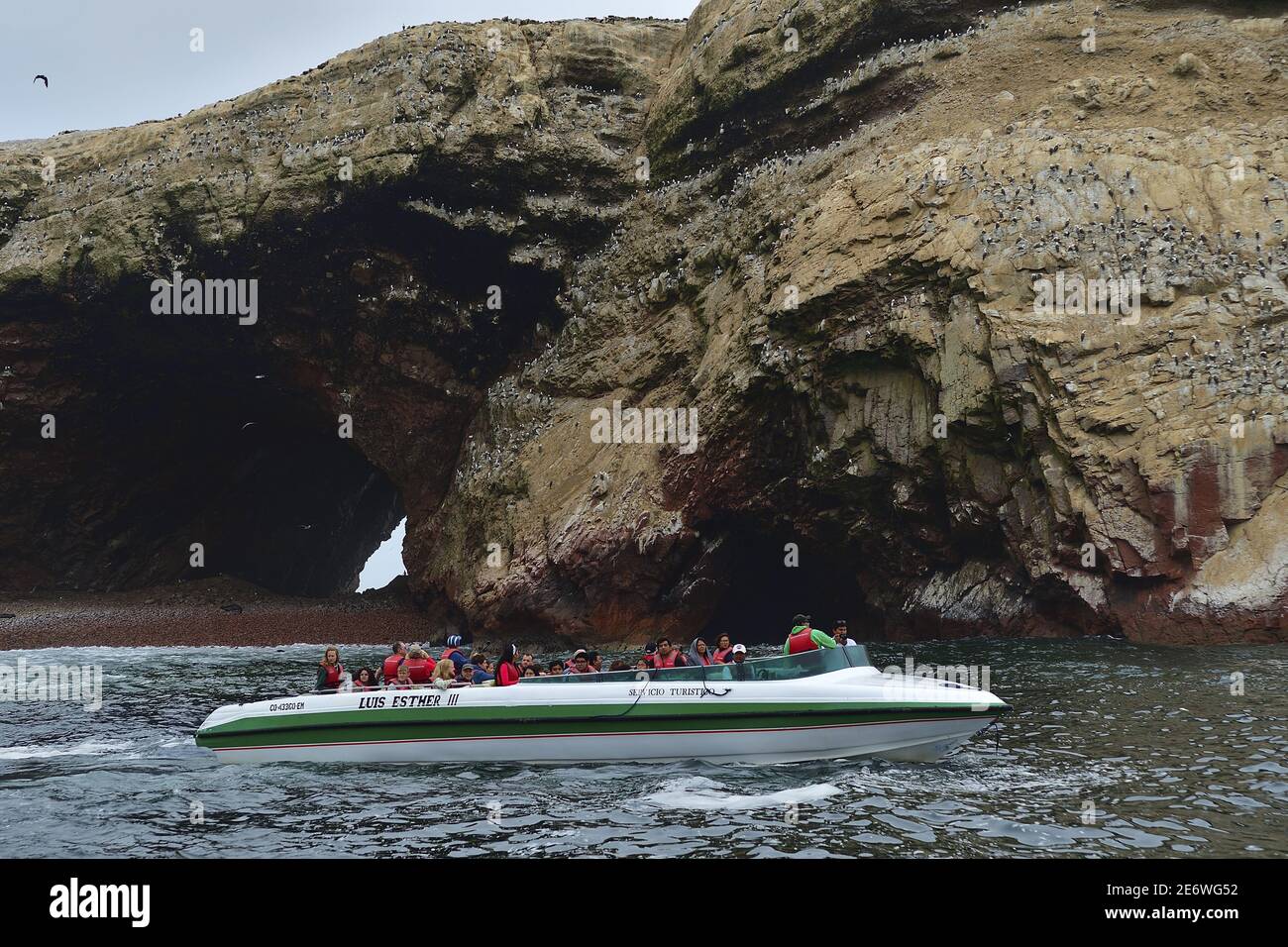 Peru, Ballestas Islands Stock Photo - Alamy