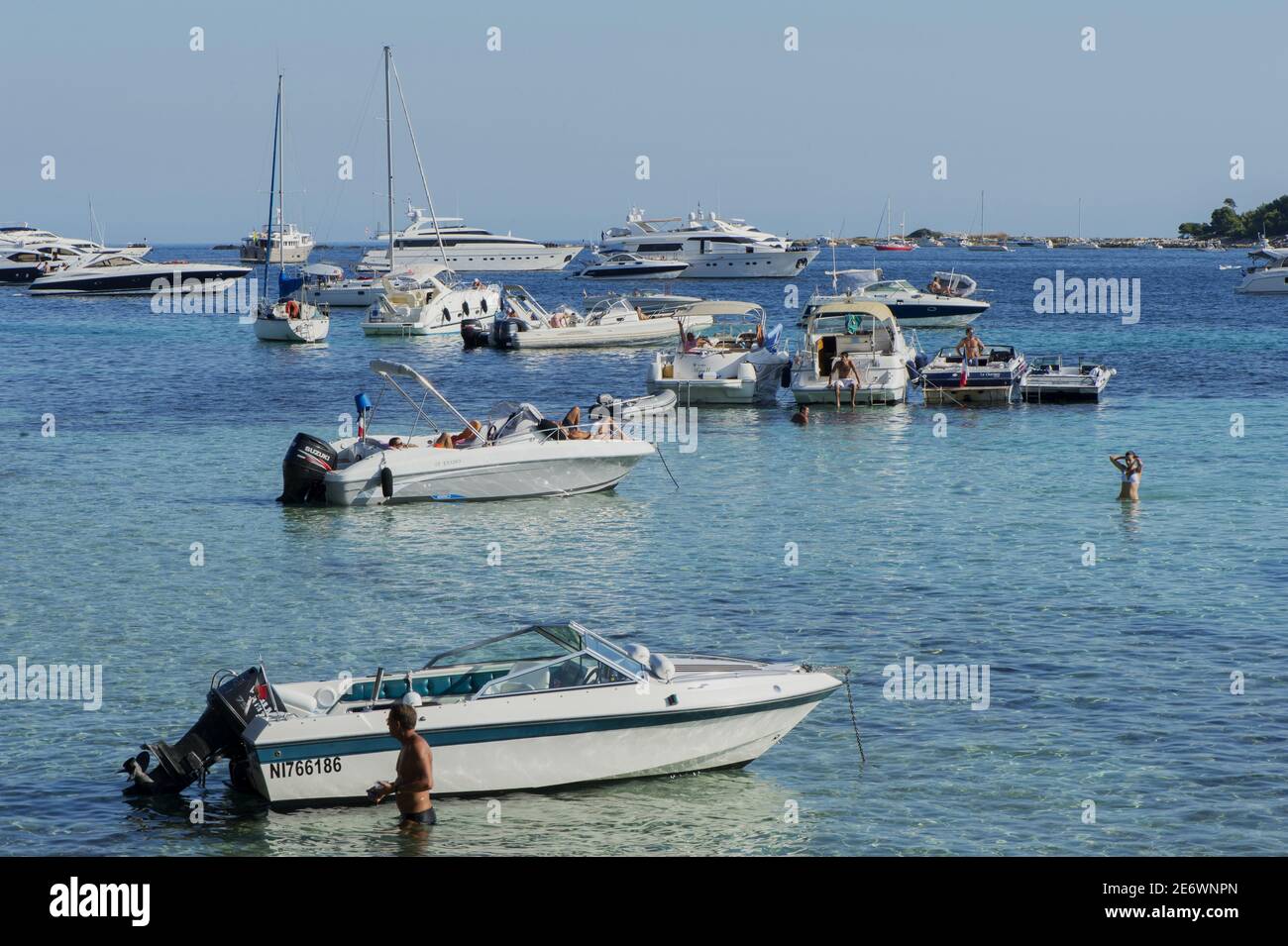 France, the Maritime Alps, Cannes, the islands of Lerins the island of Saint Margarita, many