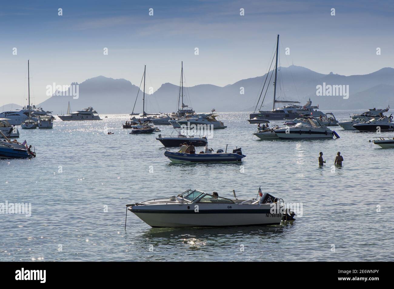 France, the Maritime Alps, Cannes, the islands of Lerins the island of Saint Margarita, many